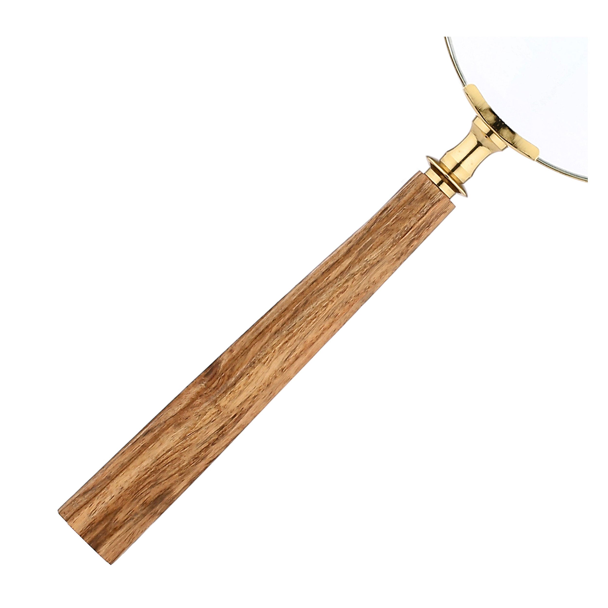 Lente Ingrandimento Legno L, Stravedo, 12.5x3x30h cm