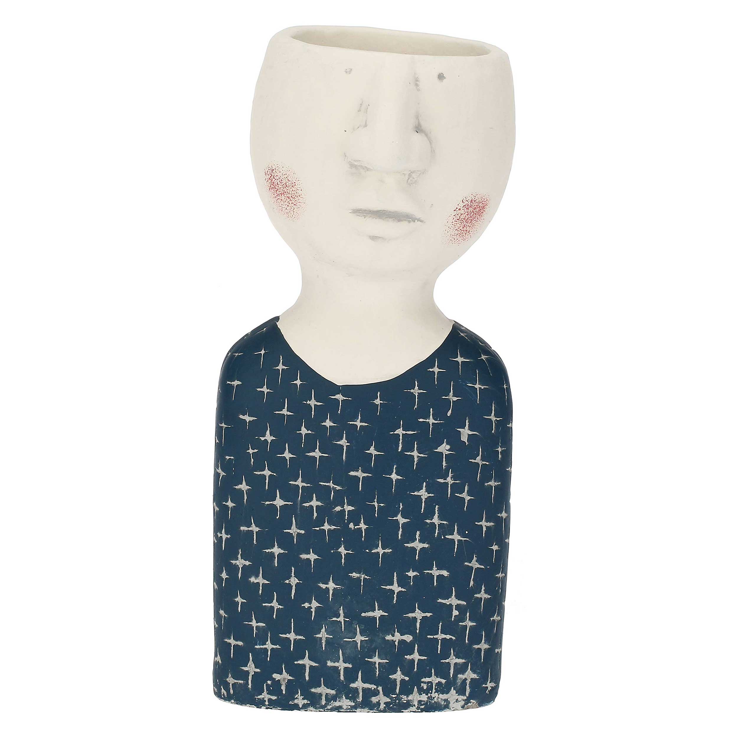 Cachepot Babbo, Gliaristocratici - Resina, Ø 15x33h cm