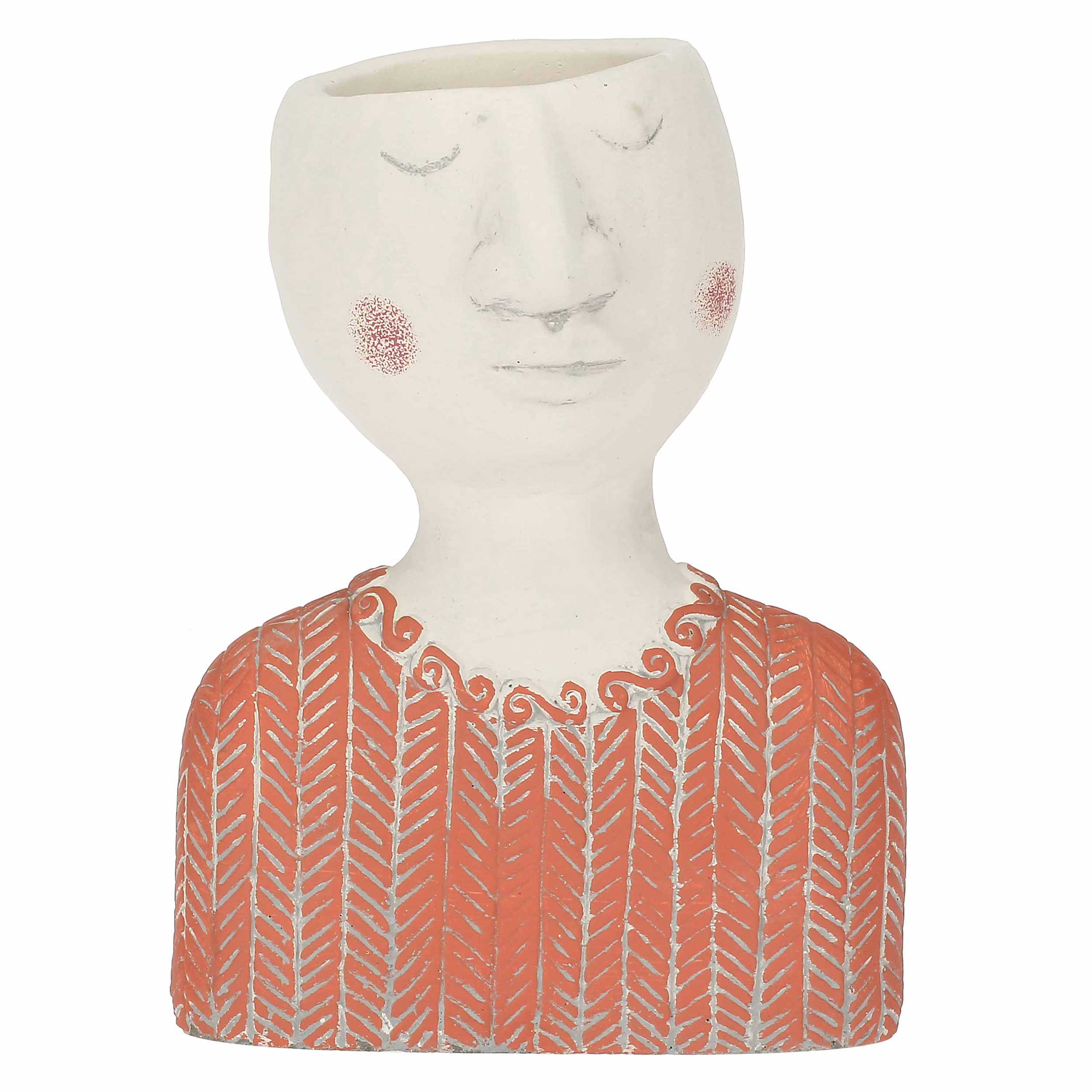 Cachepot Mamma, Gliaristocratici - Resina, Ø 20x27.5h cm