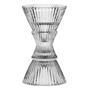 Set da 6, Portacandela S Vetro, Lumella - Vetro, 57 cm, zolla Ø 14