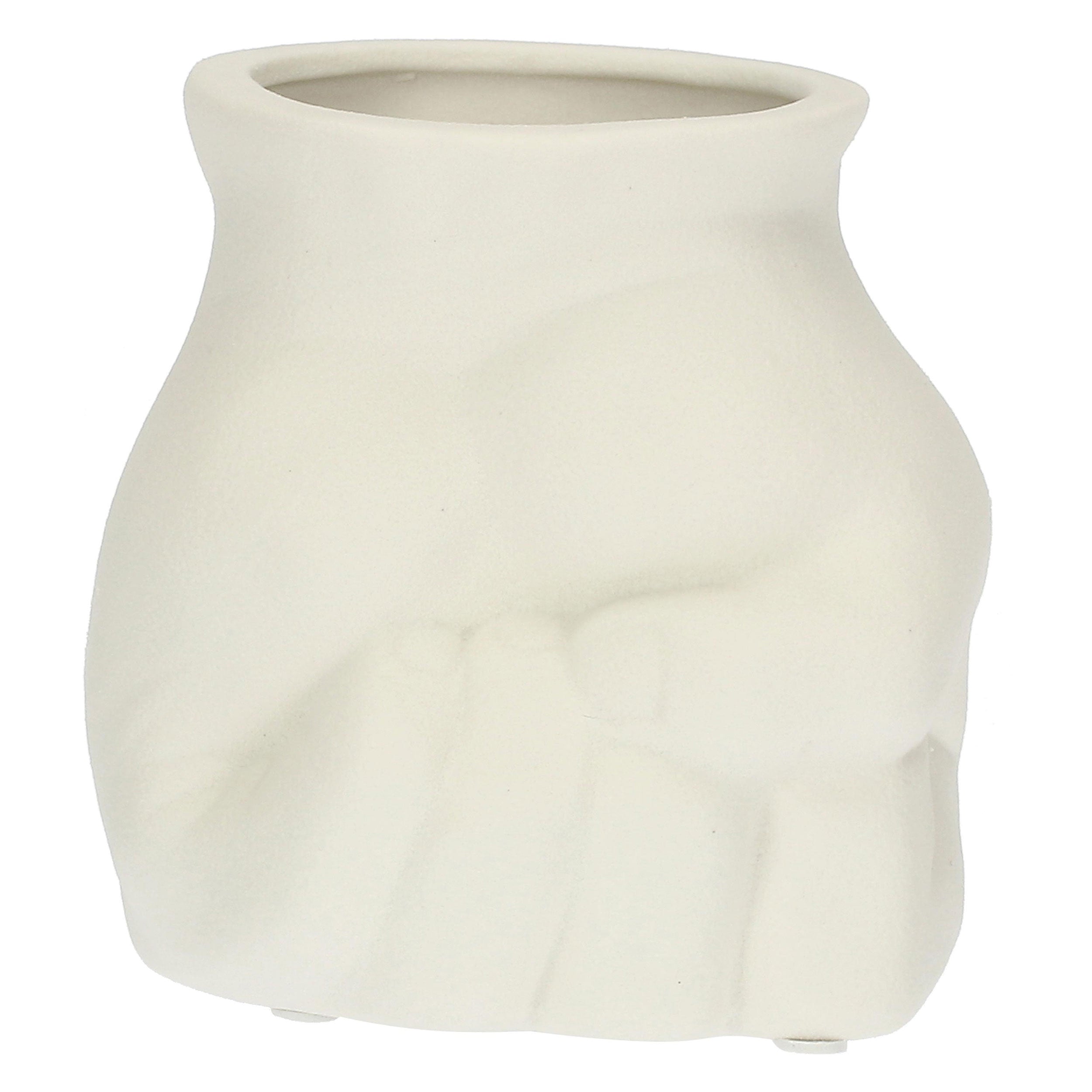 Cachepot Pugno, Love - Porcellana, Ø 10x15,5h cm