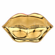 Decorazione Bocca Oro Rosso, Pensami - Gres, Ø 10x15,5h cm