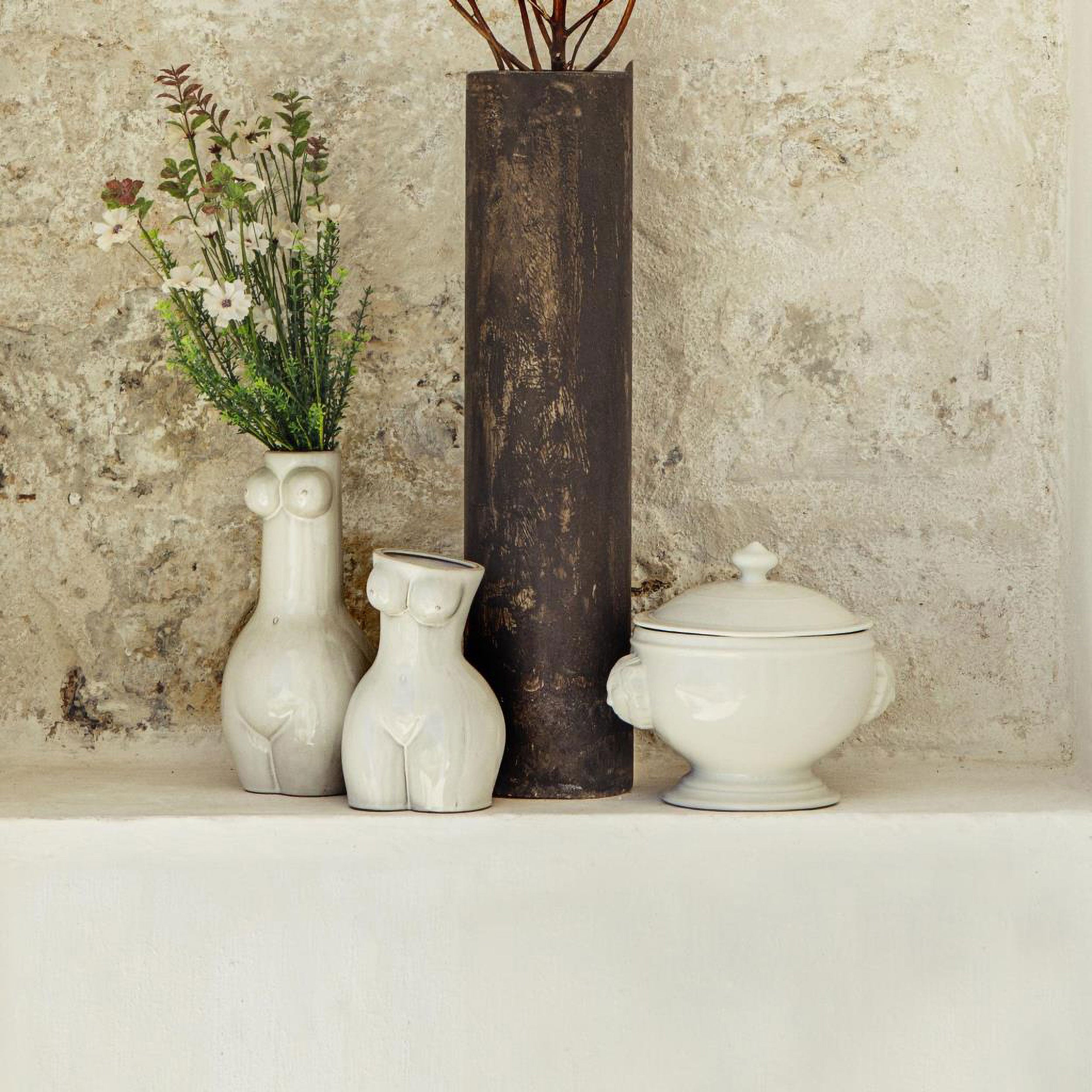 Tall Woman Vase, Tobacco Seller
