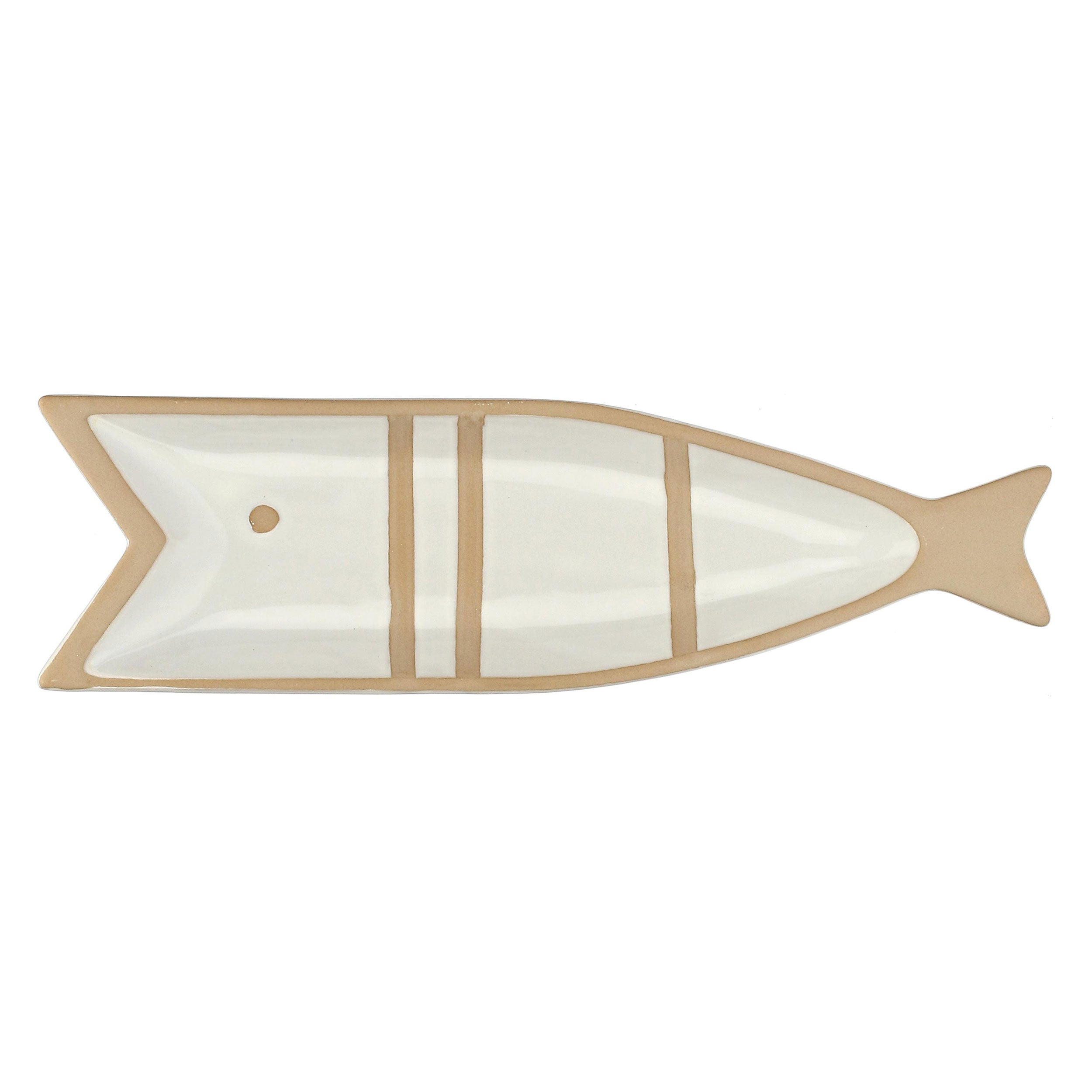 Set da 4, Piatto Pesce C, Pelagicoillogico - Gres