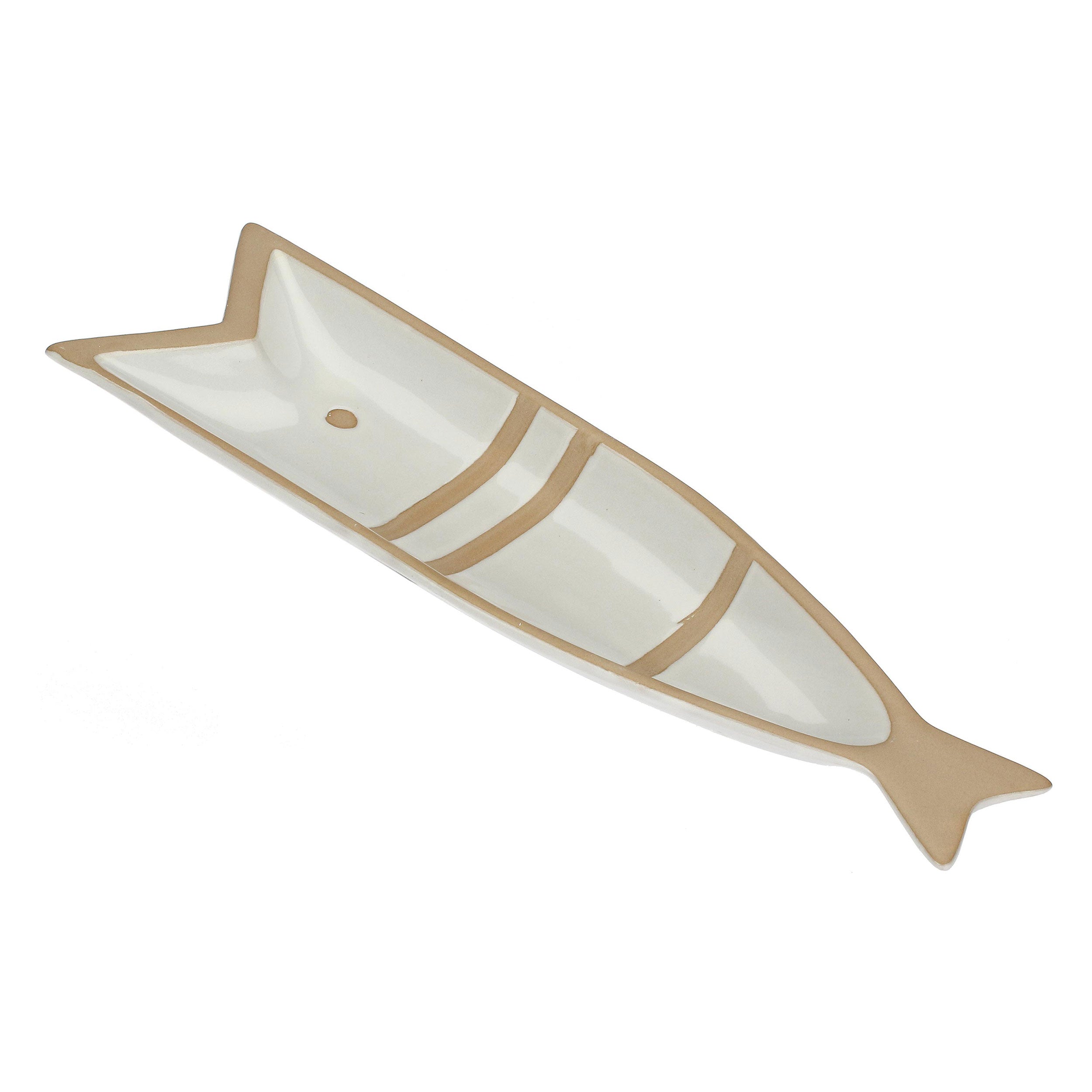 Set da 4, Piatto Pesce C, Pelagicoillogico - Gres