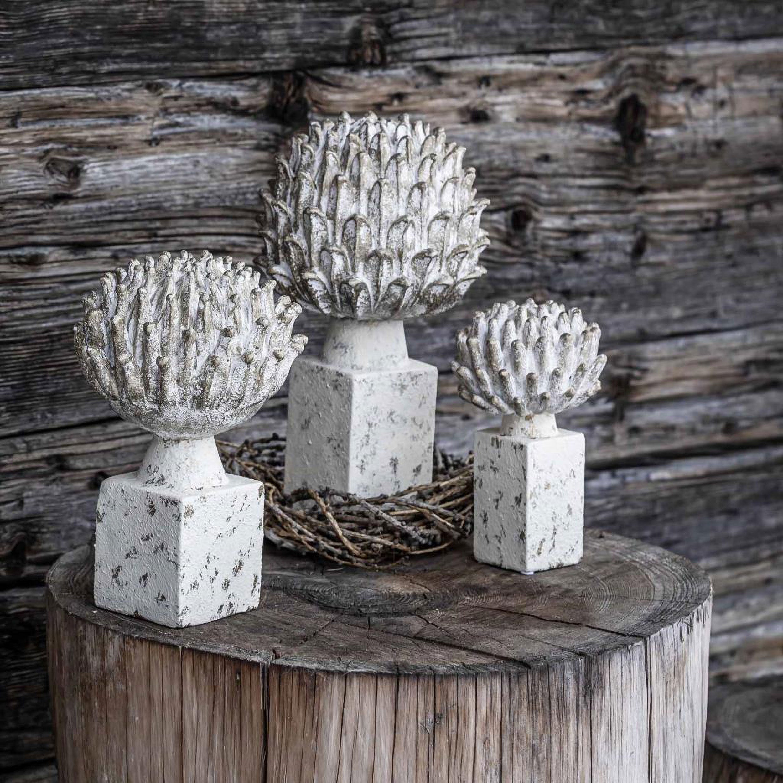 Decorazione Pigna L, Fortuna - Resina, Ø 10x30h cm