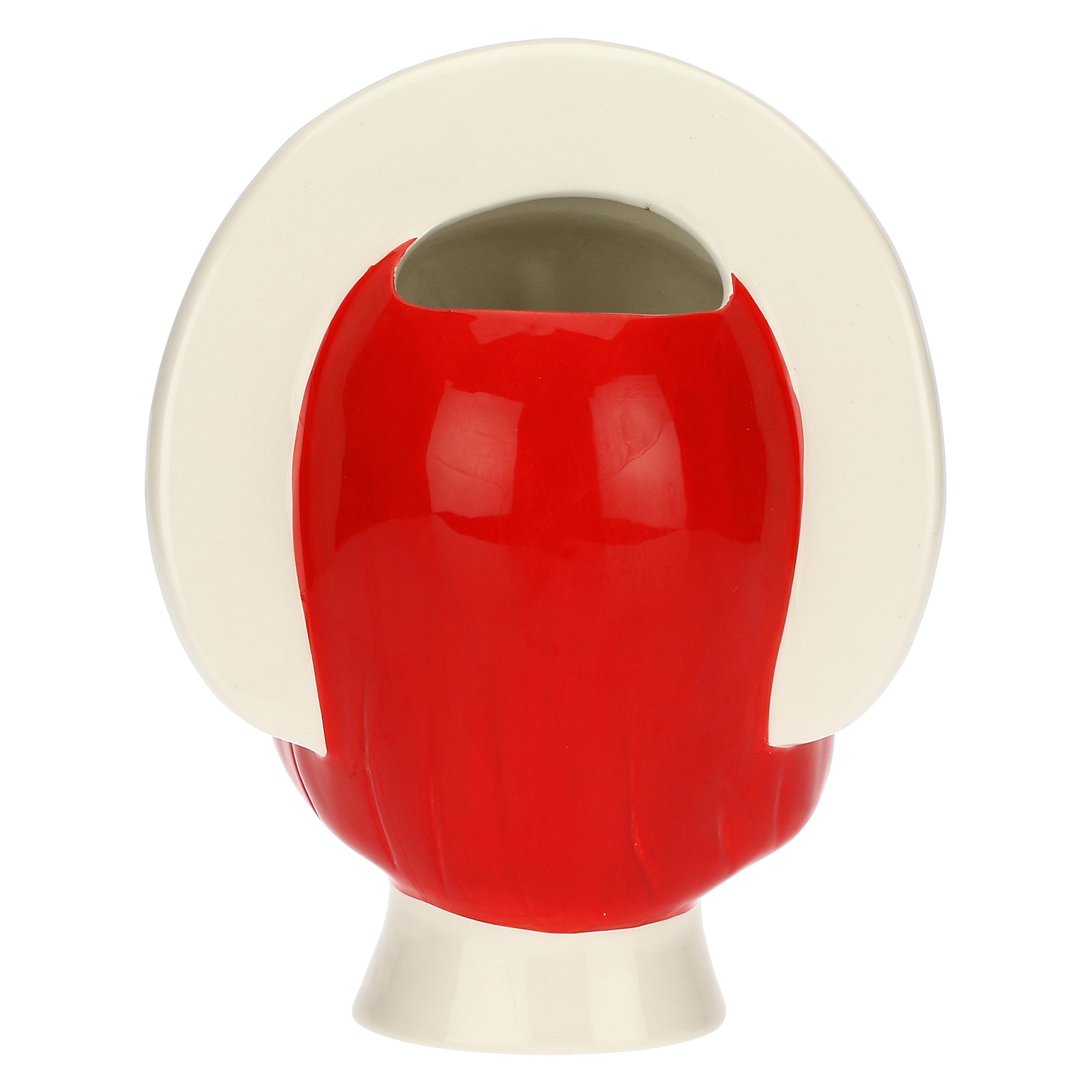 Mondella Decorative Vase, Lepasturesi - Ceramic, 28 x 15 x H 22 cm