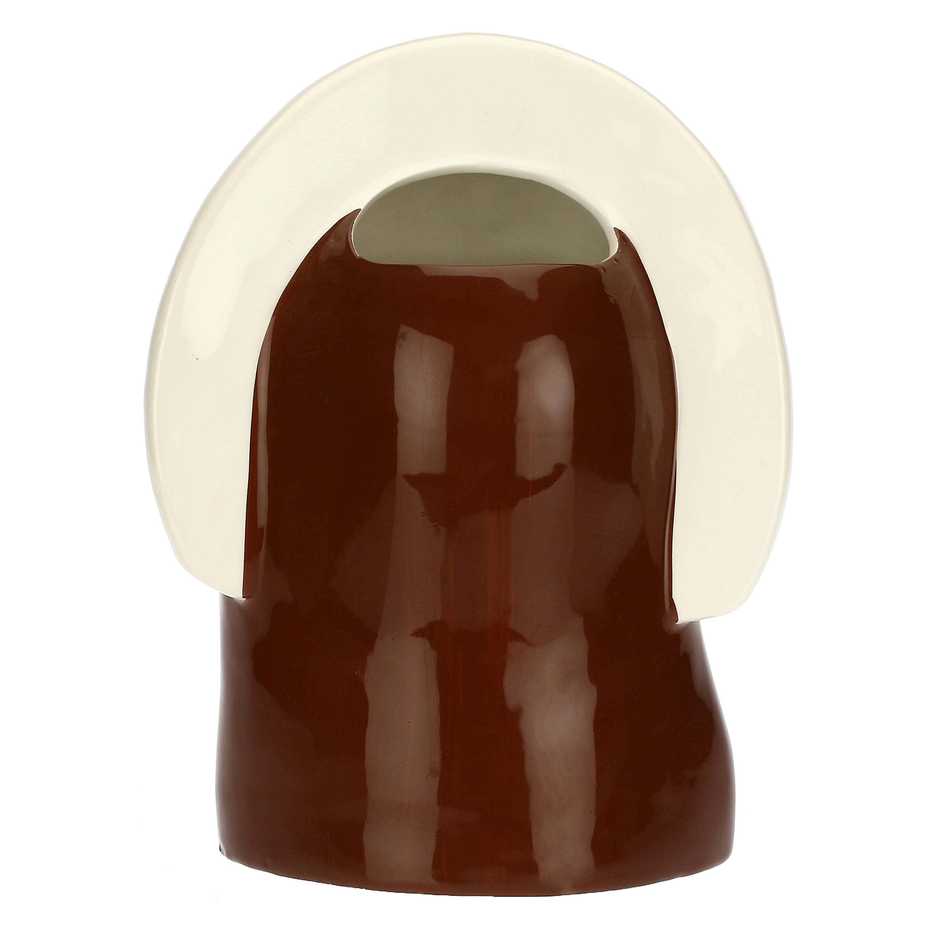 Lucia Decorative Vase, Lepasturesi - Ceramic, 28x14xH22 cm