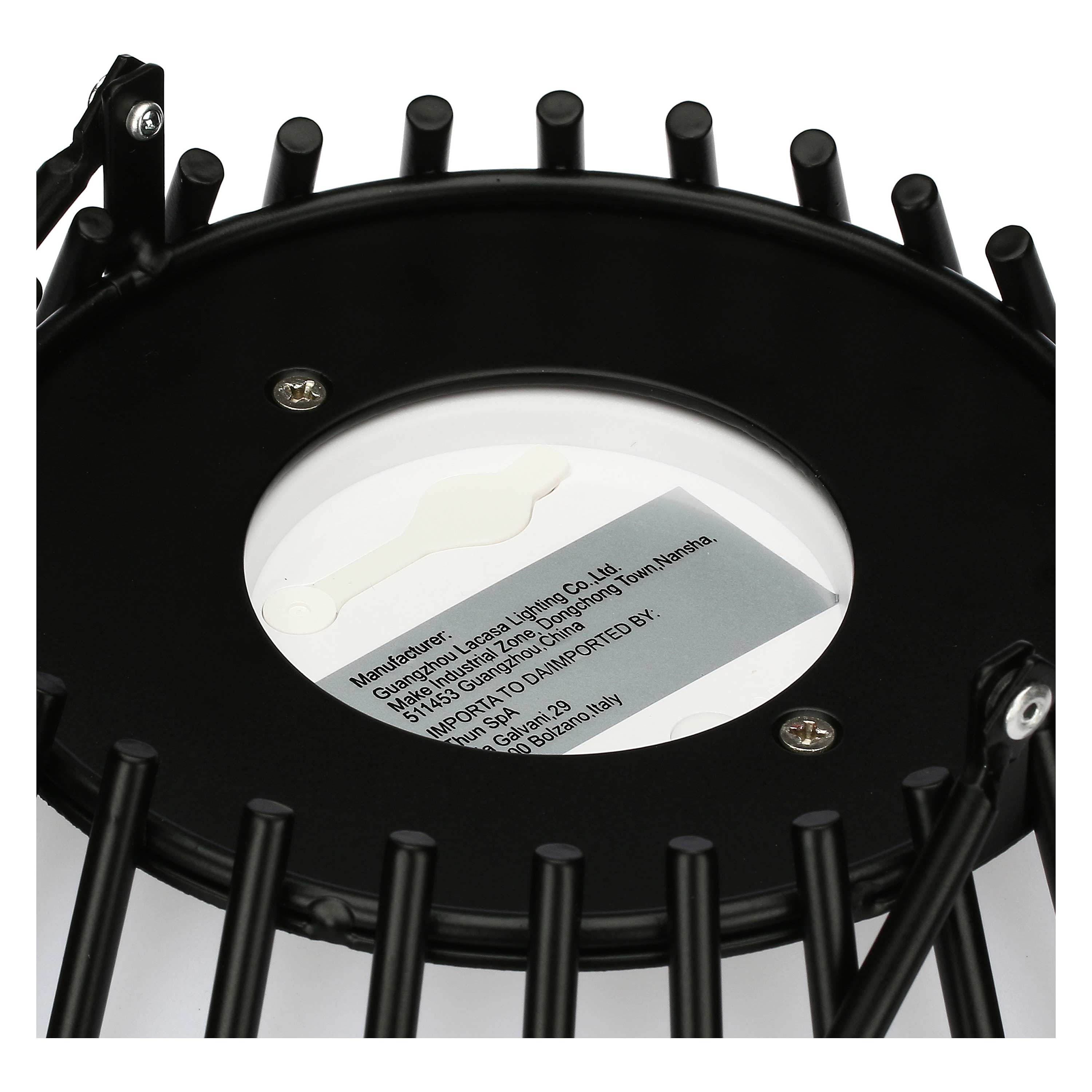 Lampada Led Con Cavo Usb - Ferro, Led, 17,5x17,5x25 cm