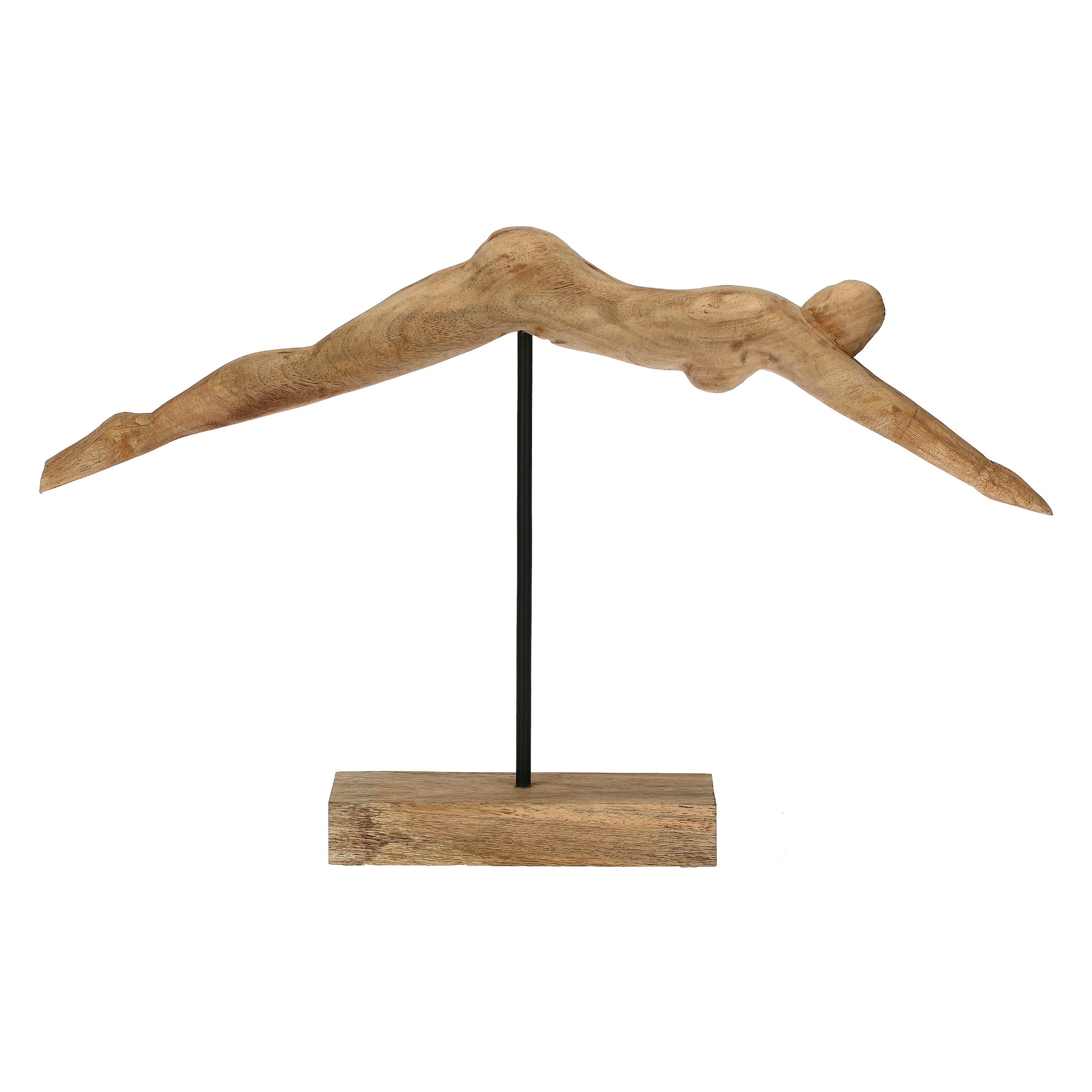 Francesca, Letuffatrici - Legno Di Mango, 25x8,5x16h cm