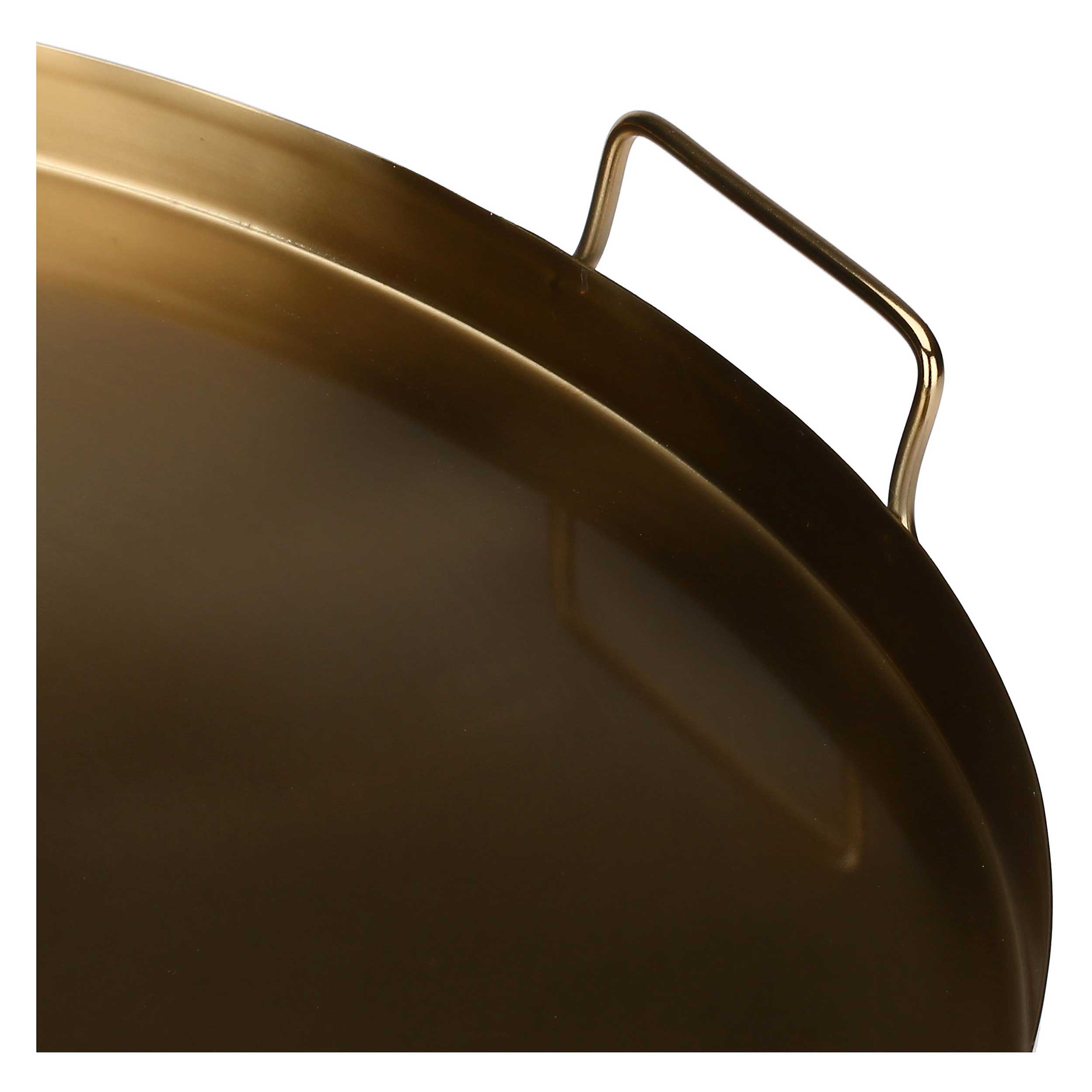 XL Metal Tray, Brame, 43.5x42.5x5.5h cm