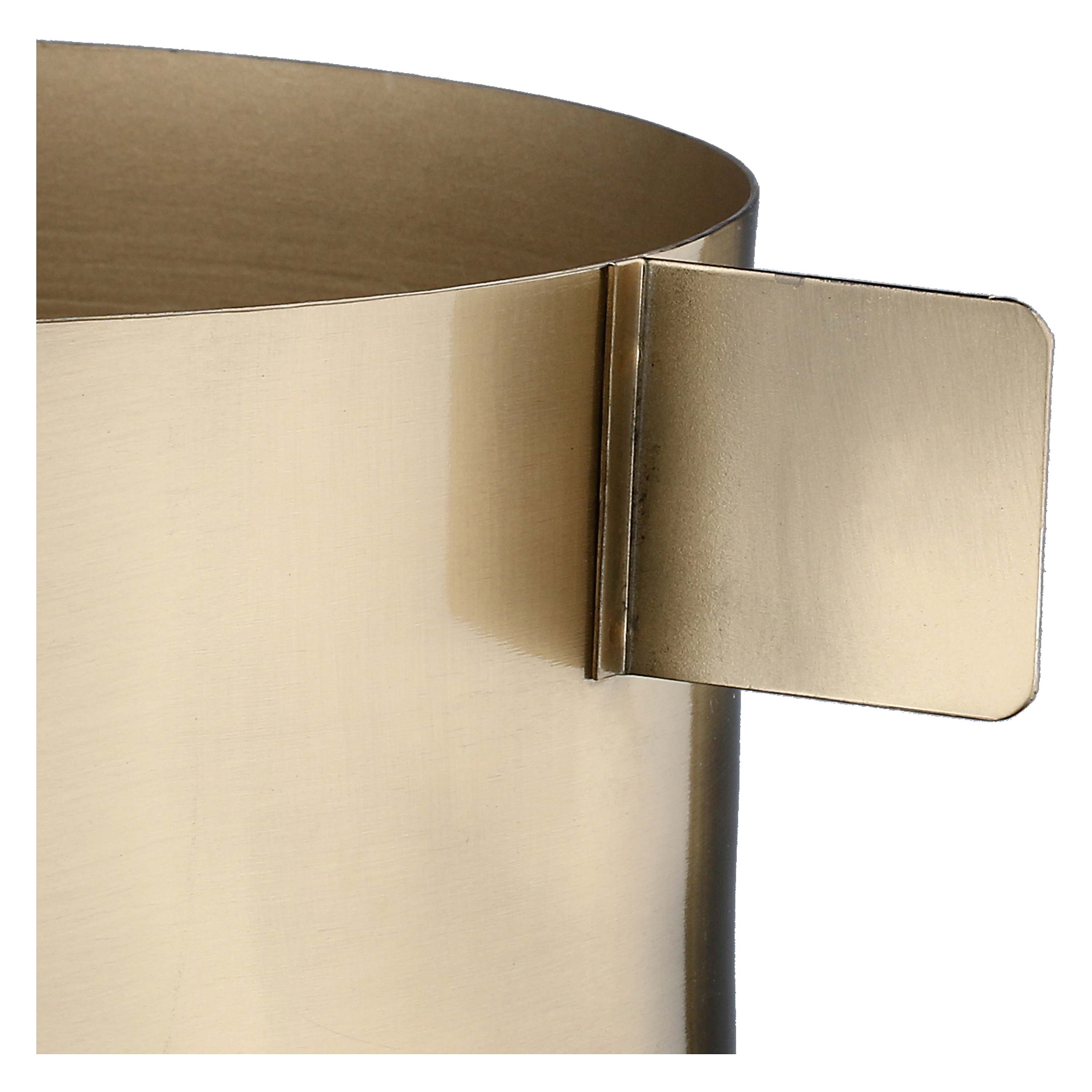 Cachepot In Metallo xl, Terra - Metallo, 34,5x24x24h cm