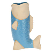 Fish Vase - Decorative Vase for Home and Garden, Handcrafted Ceramic Design