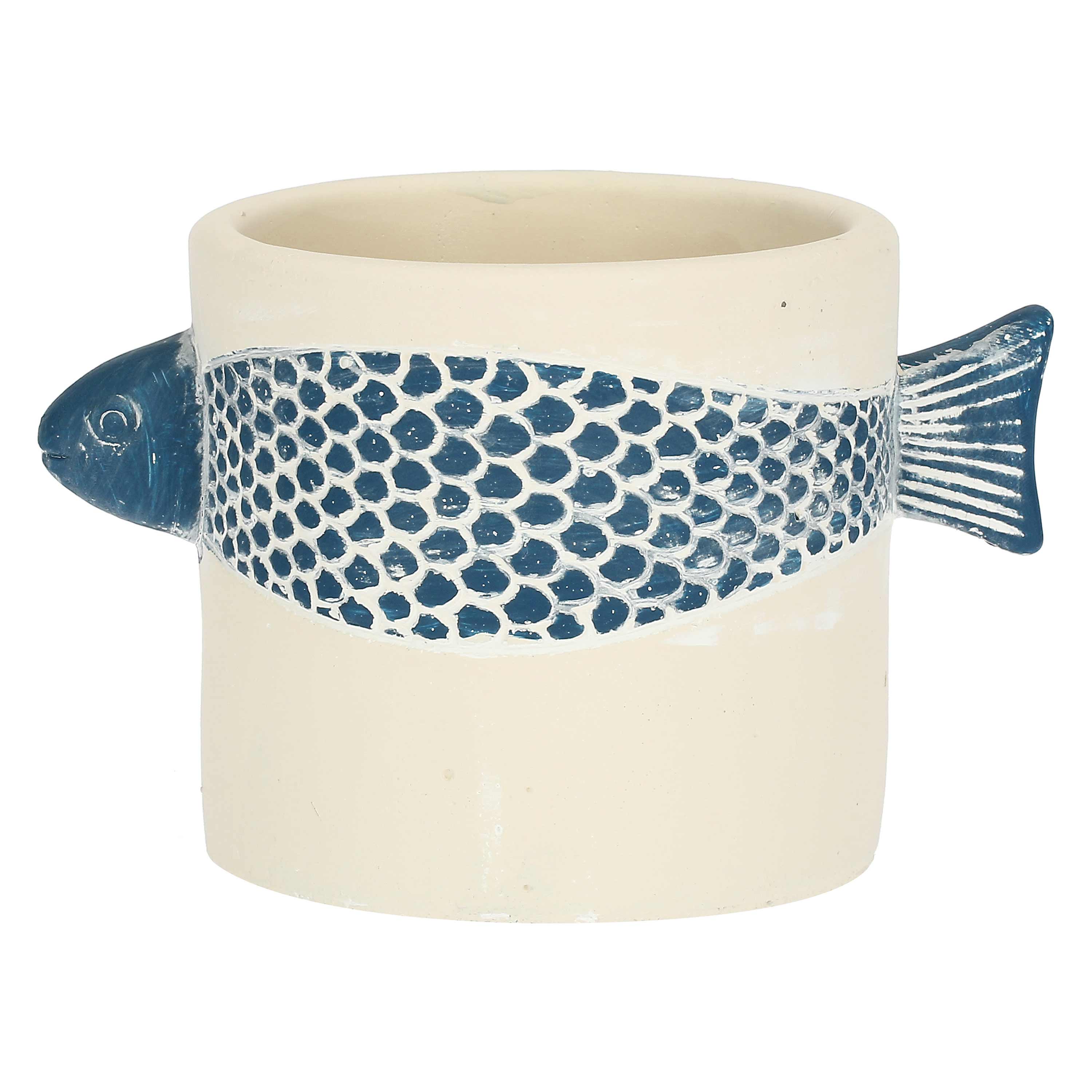 Cachepot Piccolo, Marechiaro - Resina cementizia, 15,5x7x14h cm