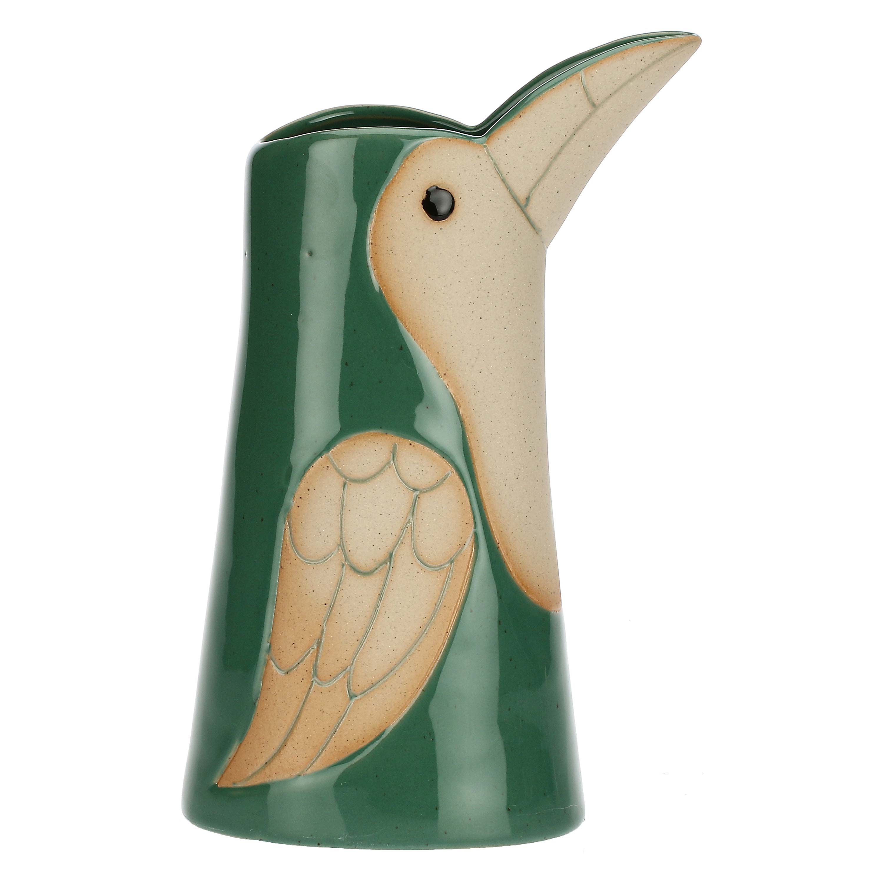 Brocca/Innafiatoio Verde Scuro L, Tucanolucano - Stoneware