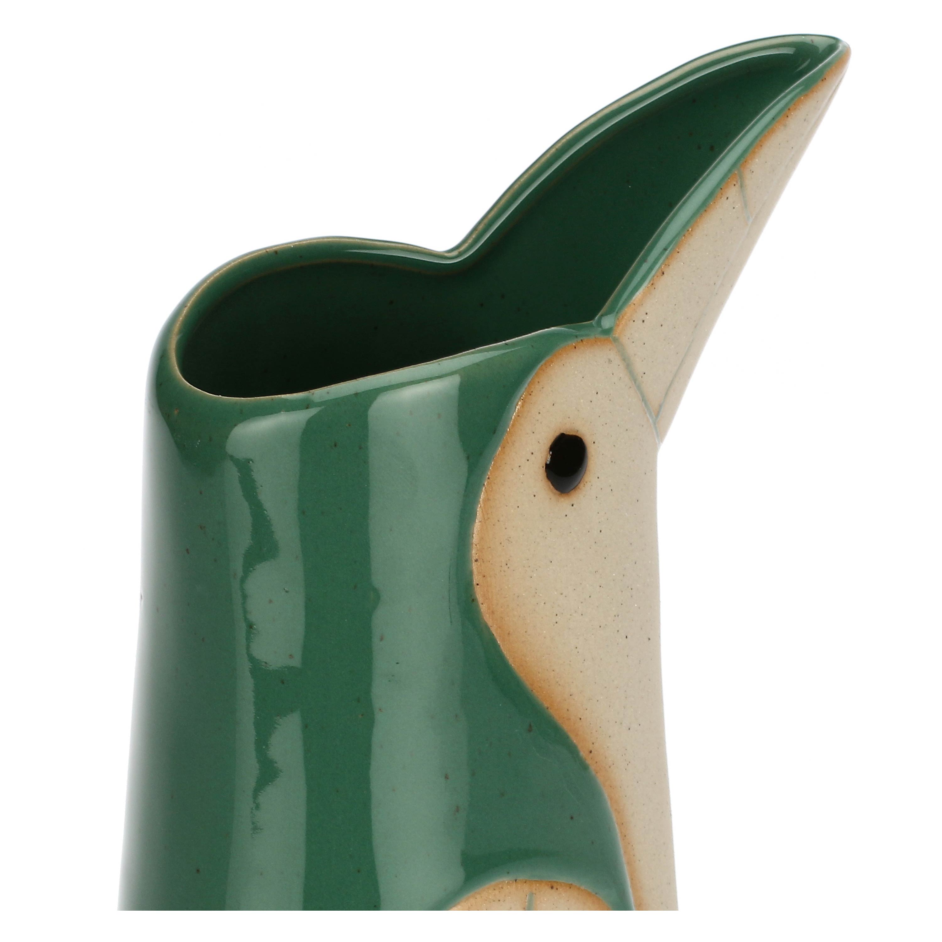 Brocca/Innafiatoio Verde Scuro L, Tucanolucano - Stoneware