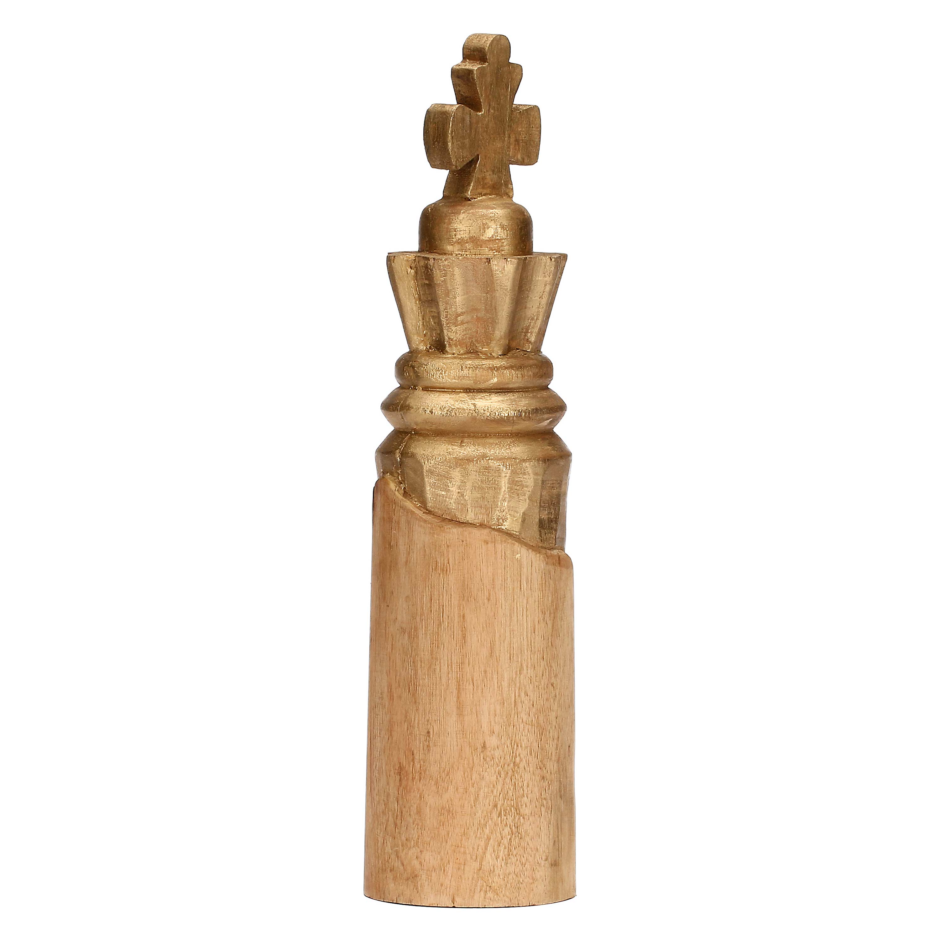 Re Oro, Scaccomatto - Legno Mango, 12 x 11 x 48 cm