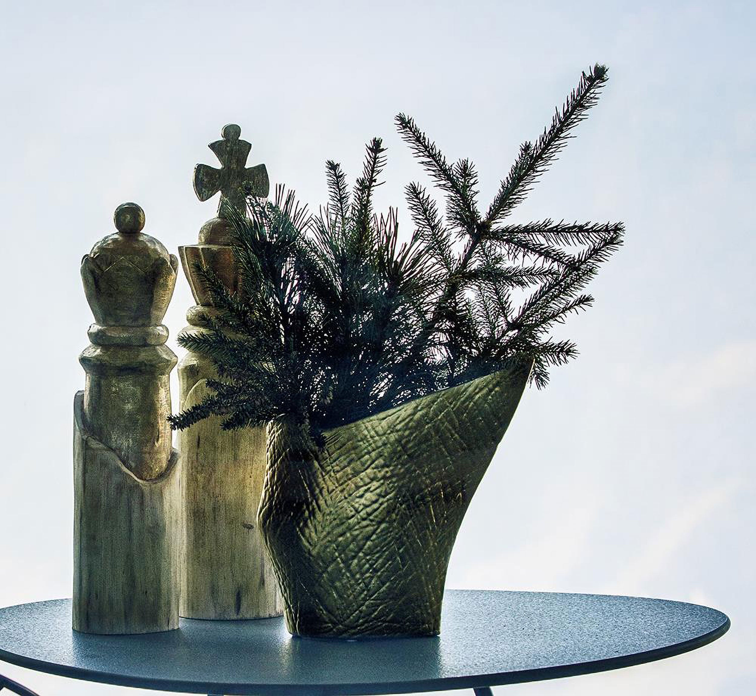 Re Oro, Scaccomatto - Legno Mango, 12 x 11 x 48 cm