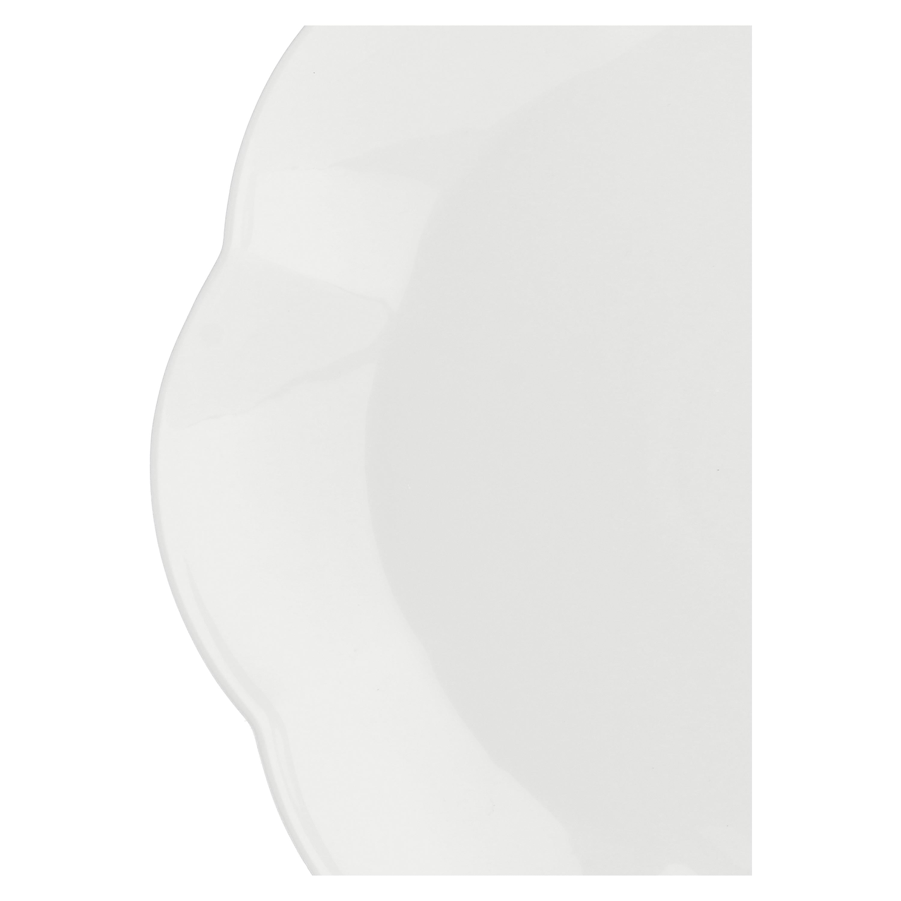 Set da 6, Piatto Piano, Villadeifiori - Porcellana, Ø26 cm