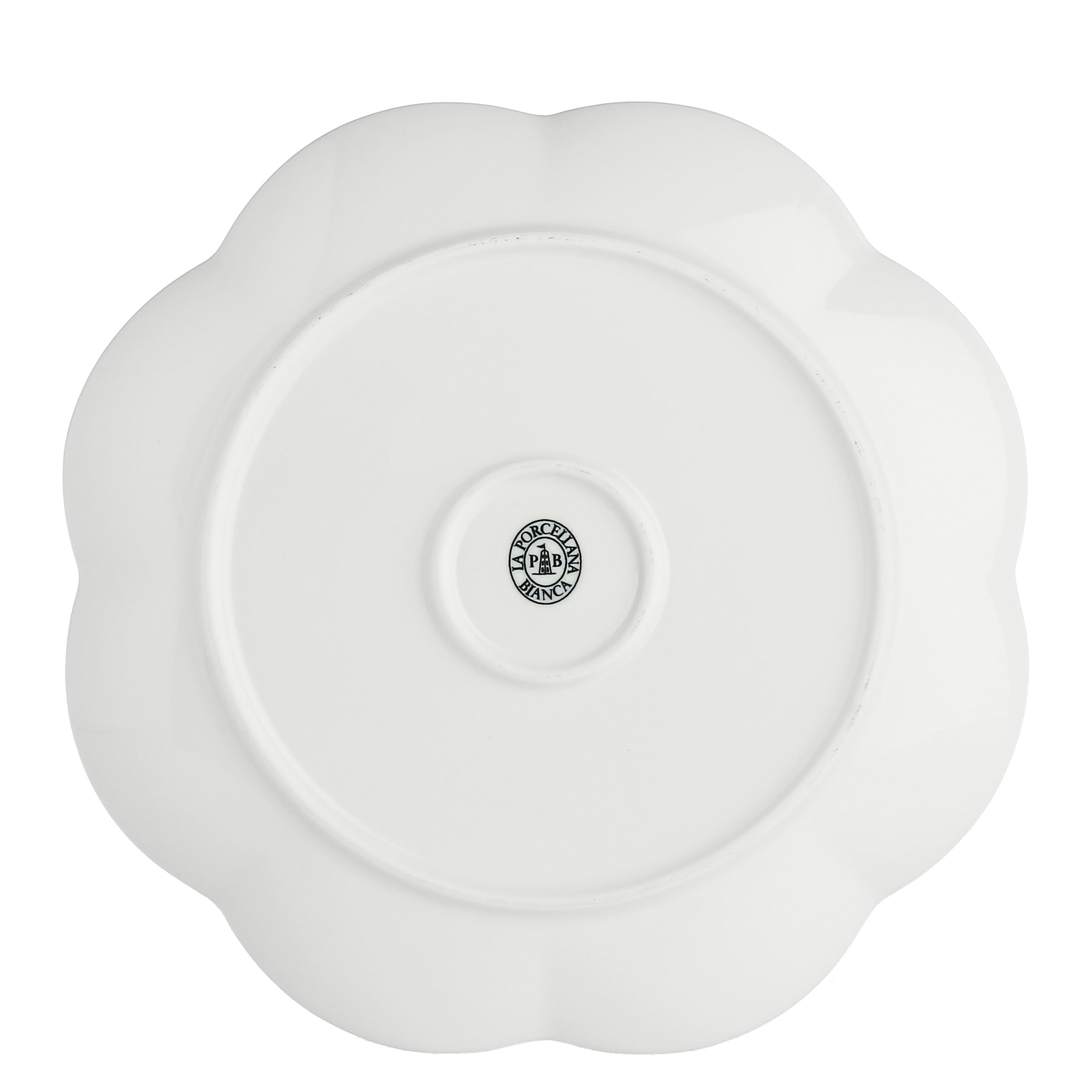 Set da 6, Piatto Dolce, Villadeifiori - Porcellana, Ø19 cm