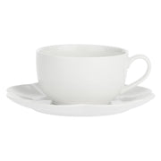 Set da 4, Tazza Colazione con piattino, Villadeifiori - Porcellana, 450 cc
