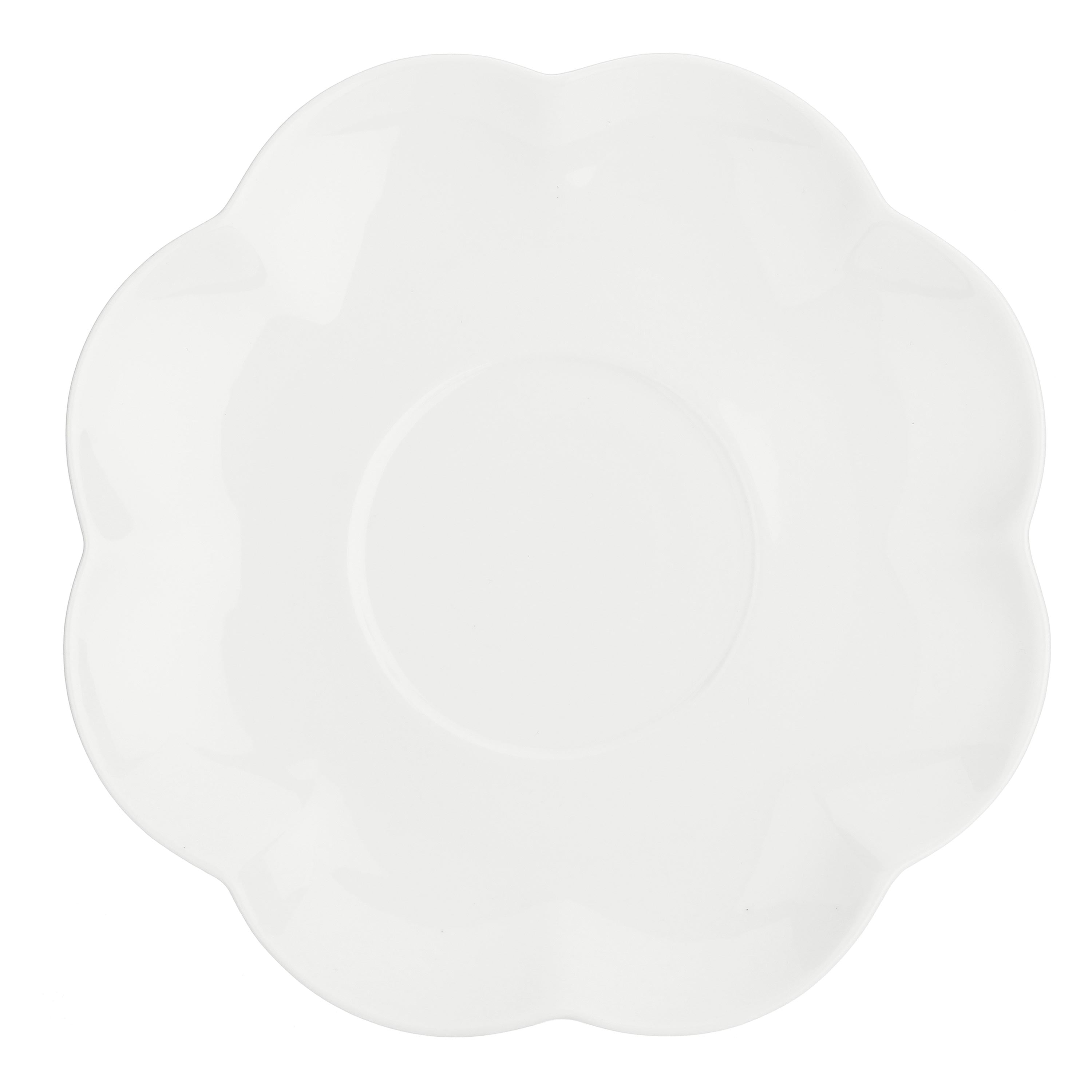 Set da 4, Tazza Colazione con piattino, Villadeifiori - Porcellana, 450 cc