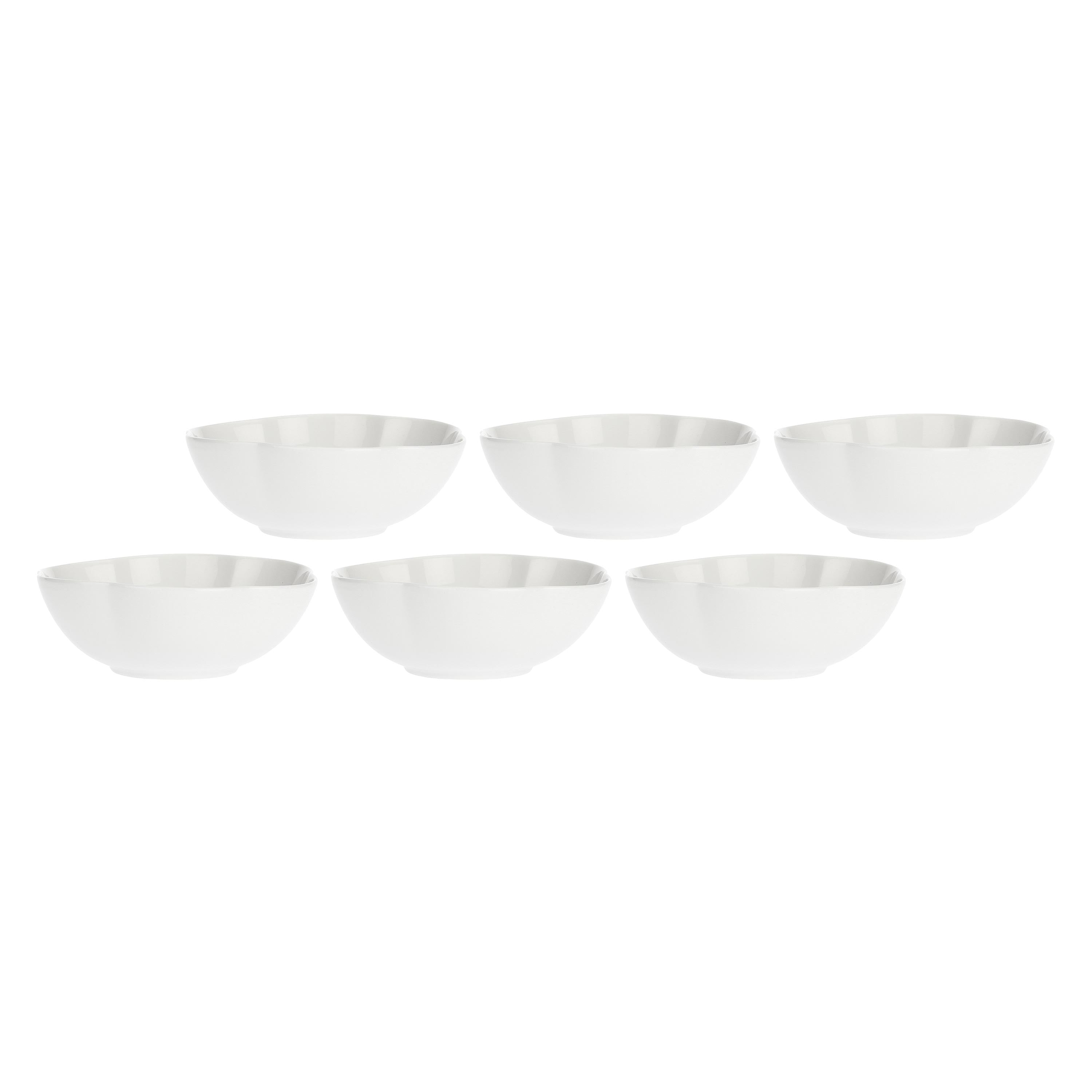 Set da 6, Coppetta, Villadeifiori - Porcellana, Ø15 cm