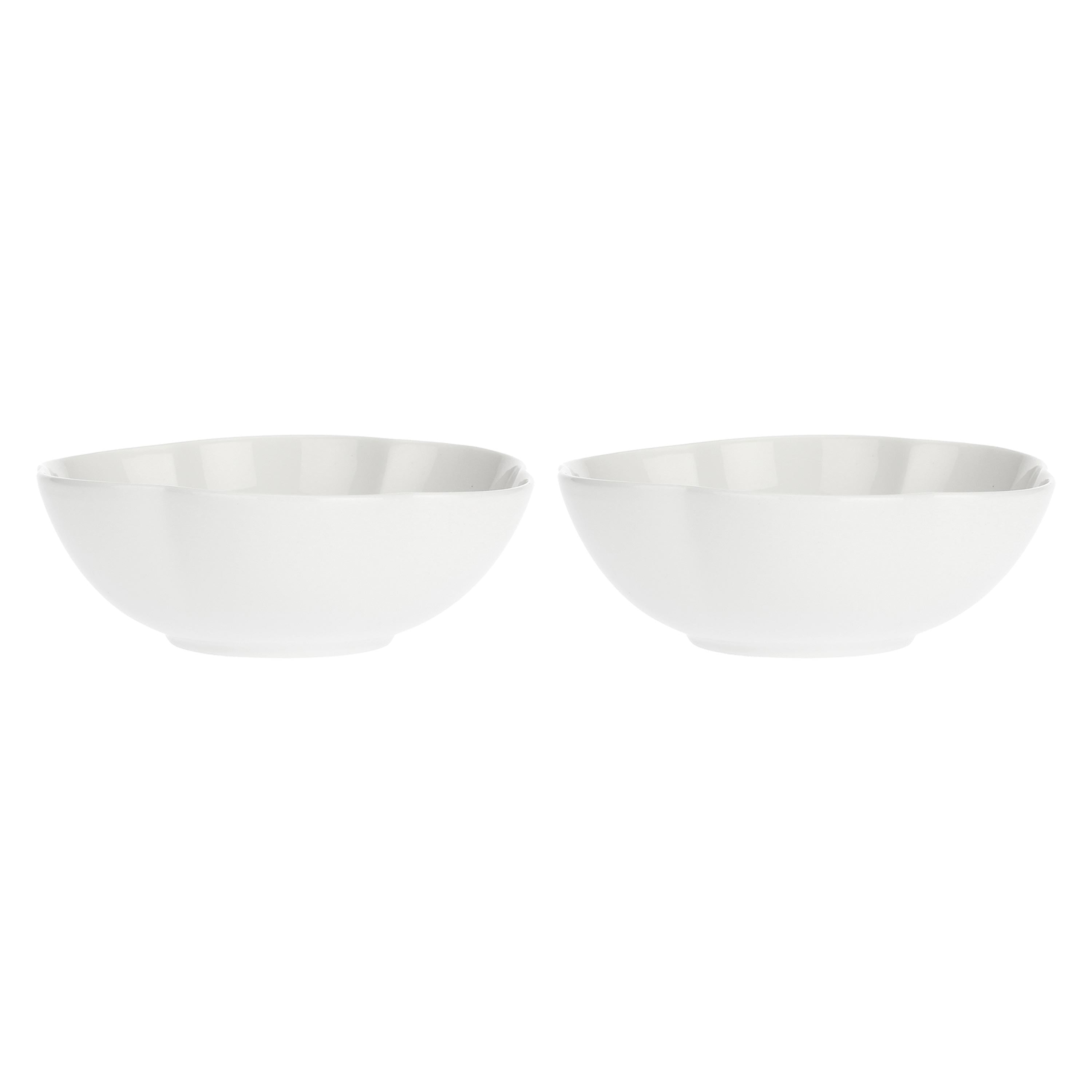Set da 2, Insalatiera, Villadeifiori - Porcellana, Ø23 cm