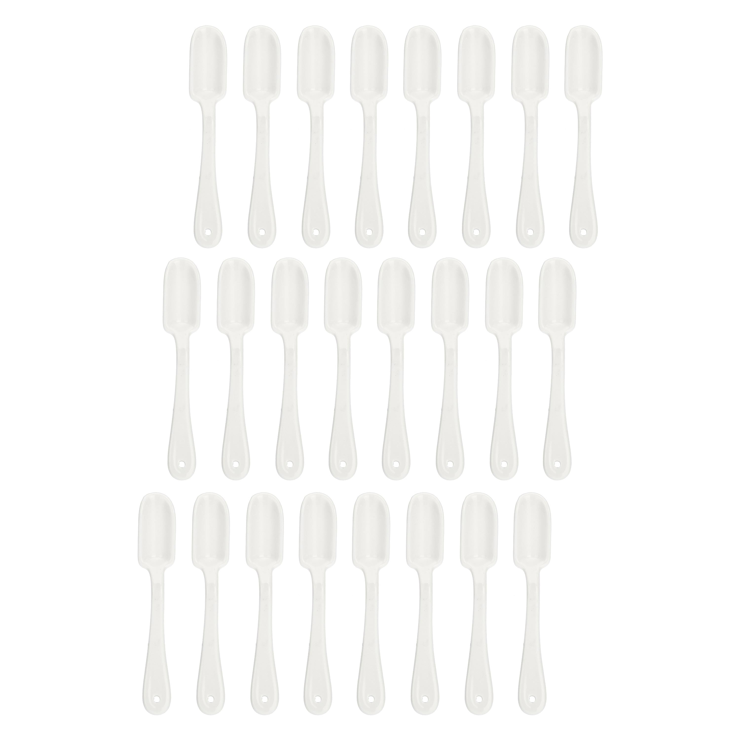 Set da 24, Cucchiaino Zucchero, Trattoria - Porcellana, 12,5 cm