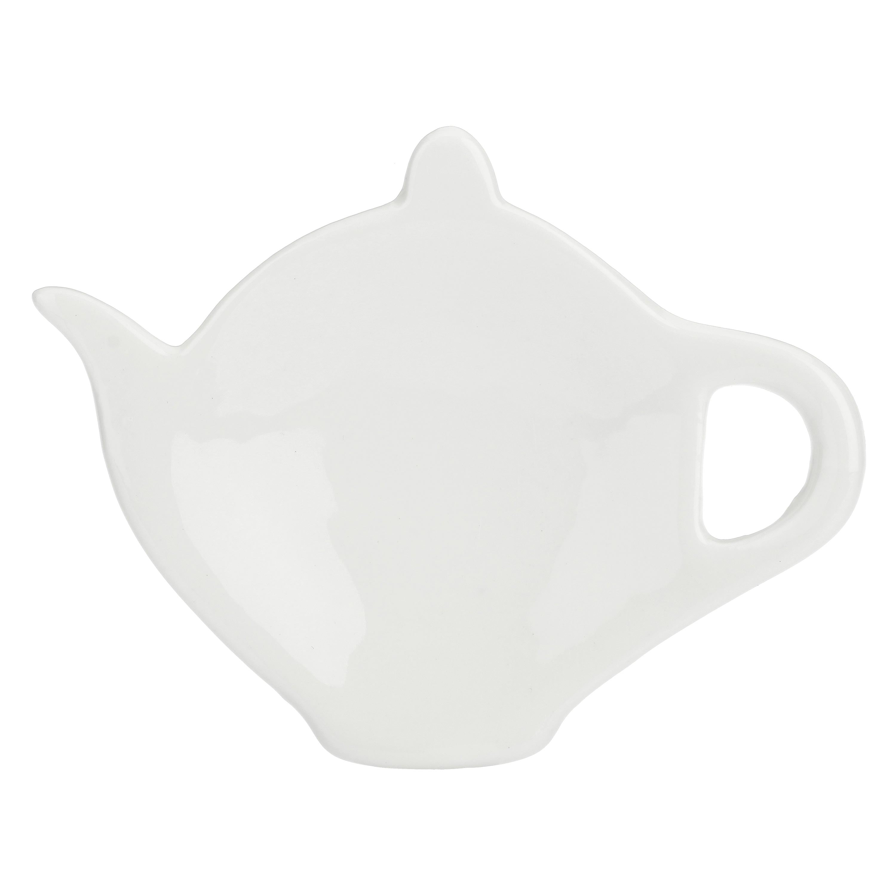 Set da 12, Piattino P/Bustine Tea, Convivio - Porcellana, Ø11 cm