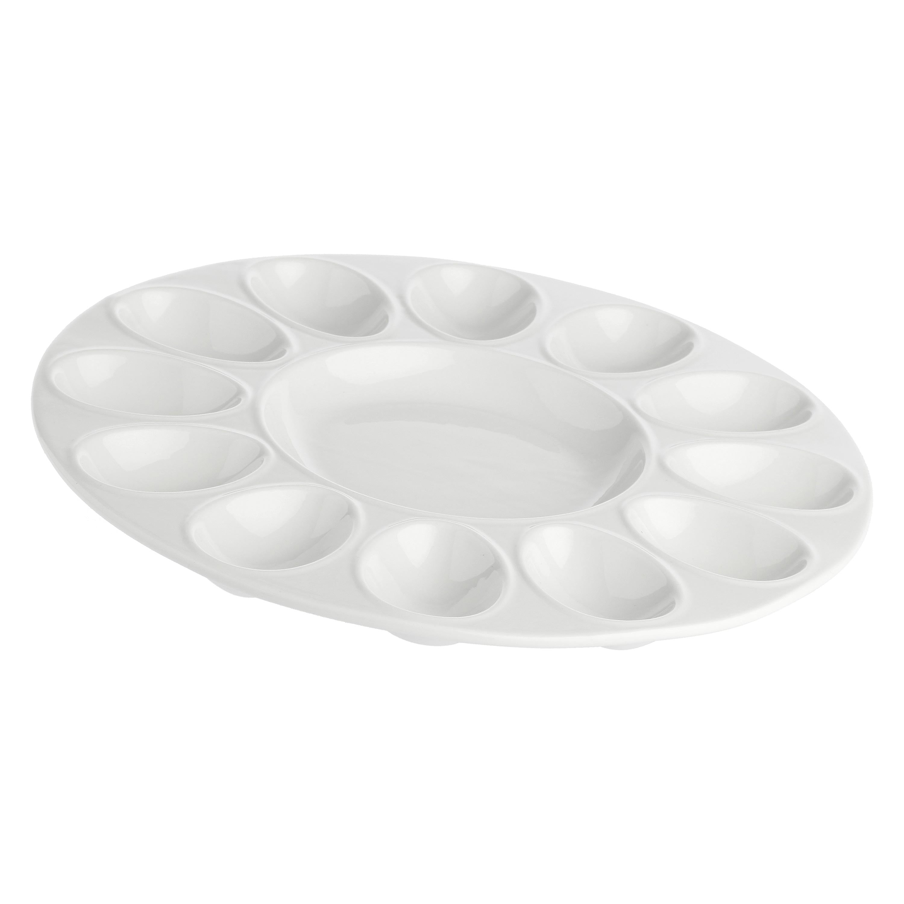 Vassoio Uova, Convivio - Porcellana, Ø26,5 cm