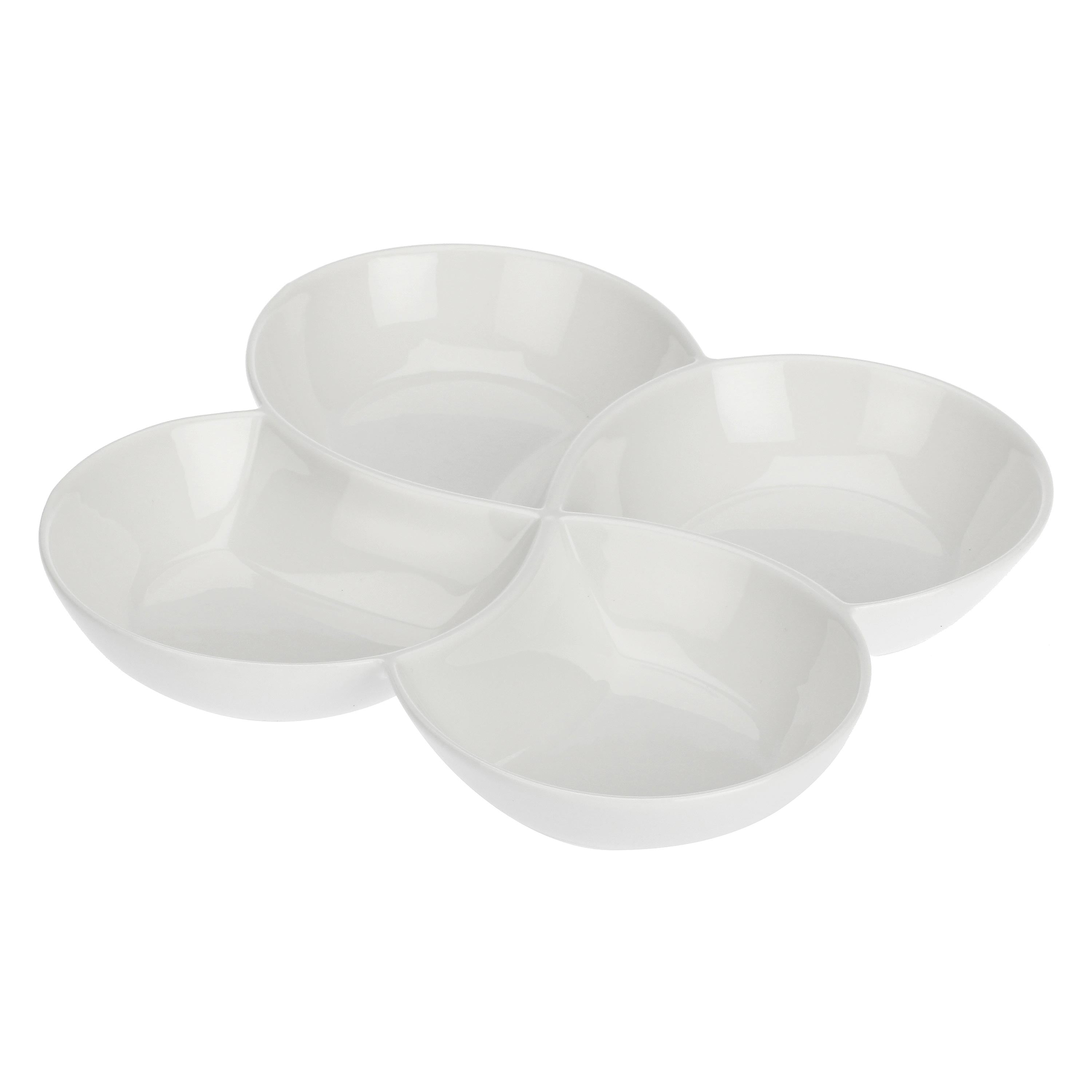 Antipastiera Scomparti, Convivio - Porcellana, Ø26 cm