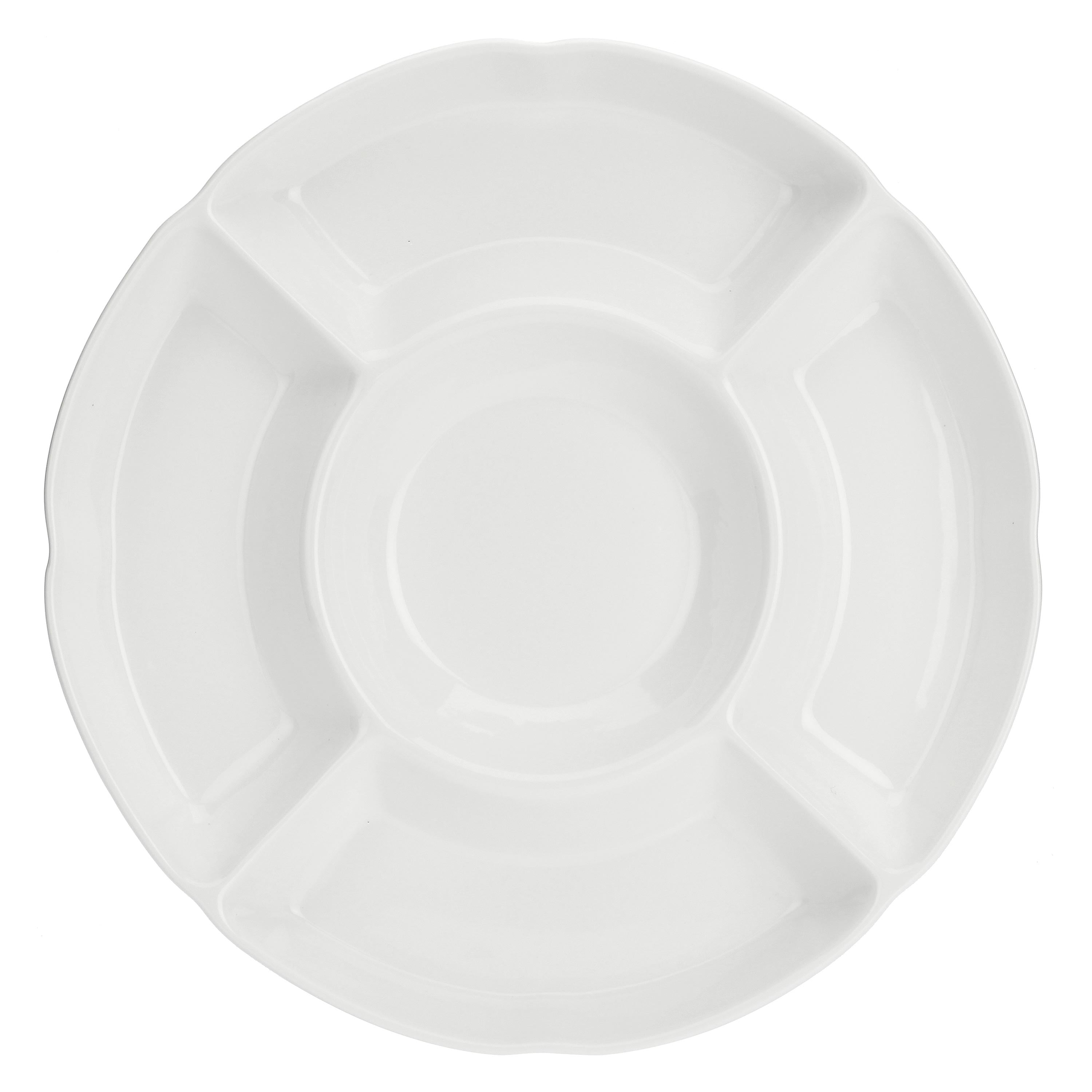 Antipastiera Scomparti, Convivio - Porcellana, Ø35,5 cm