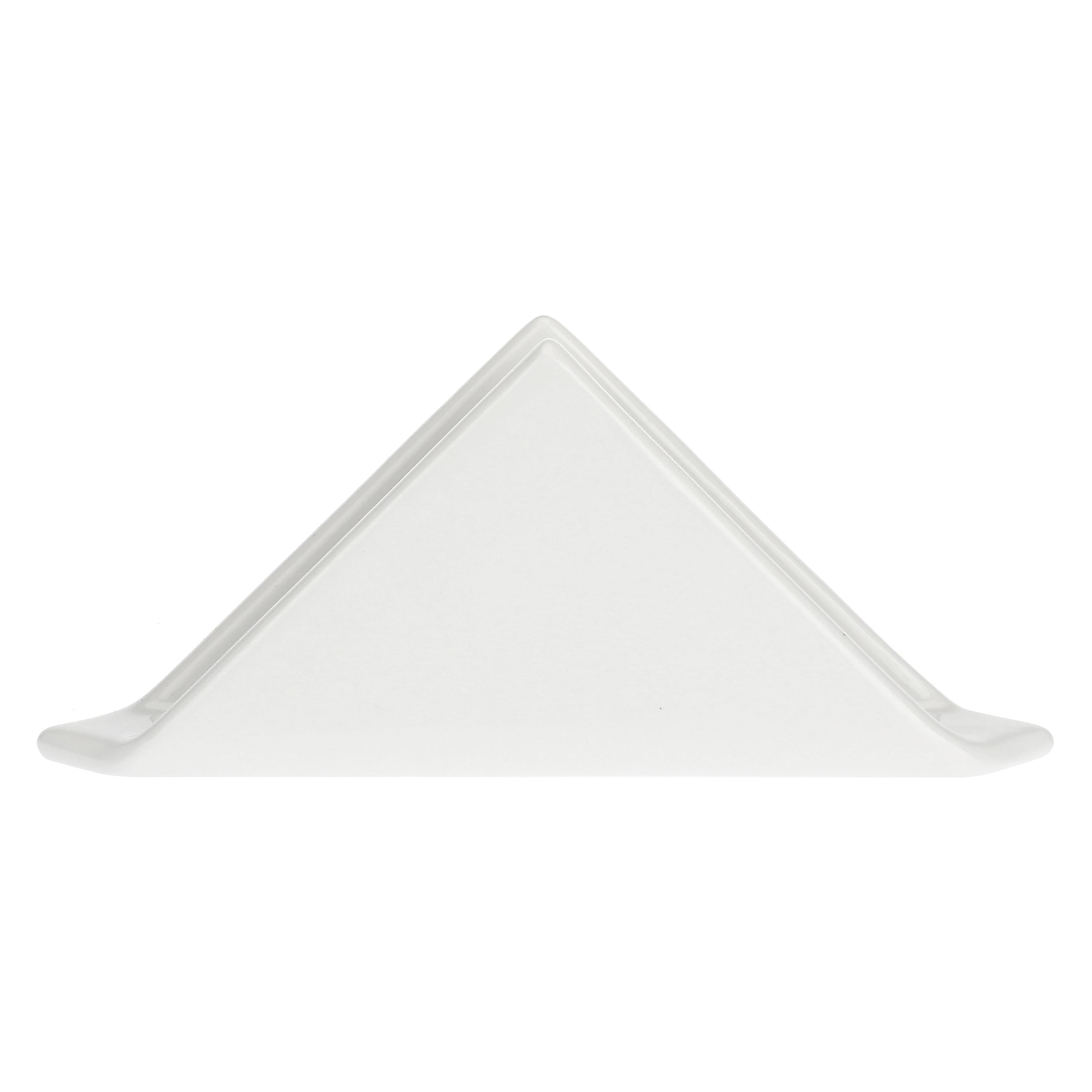 Set da 6, P/Tovaglioli Triangolare, Convivio - Porcellana, 18x7,8 cm