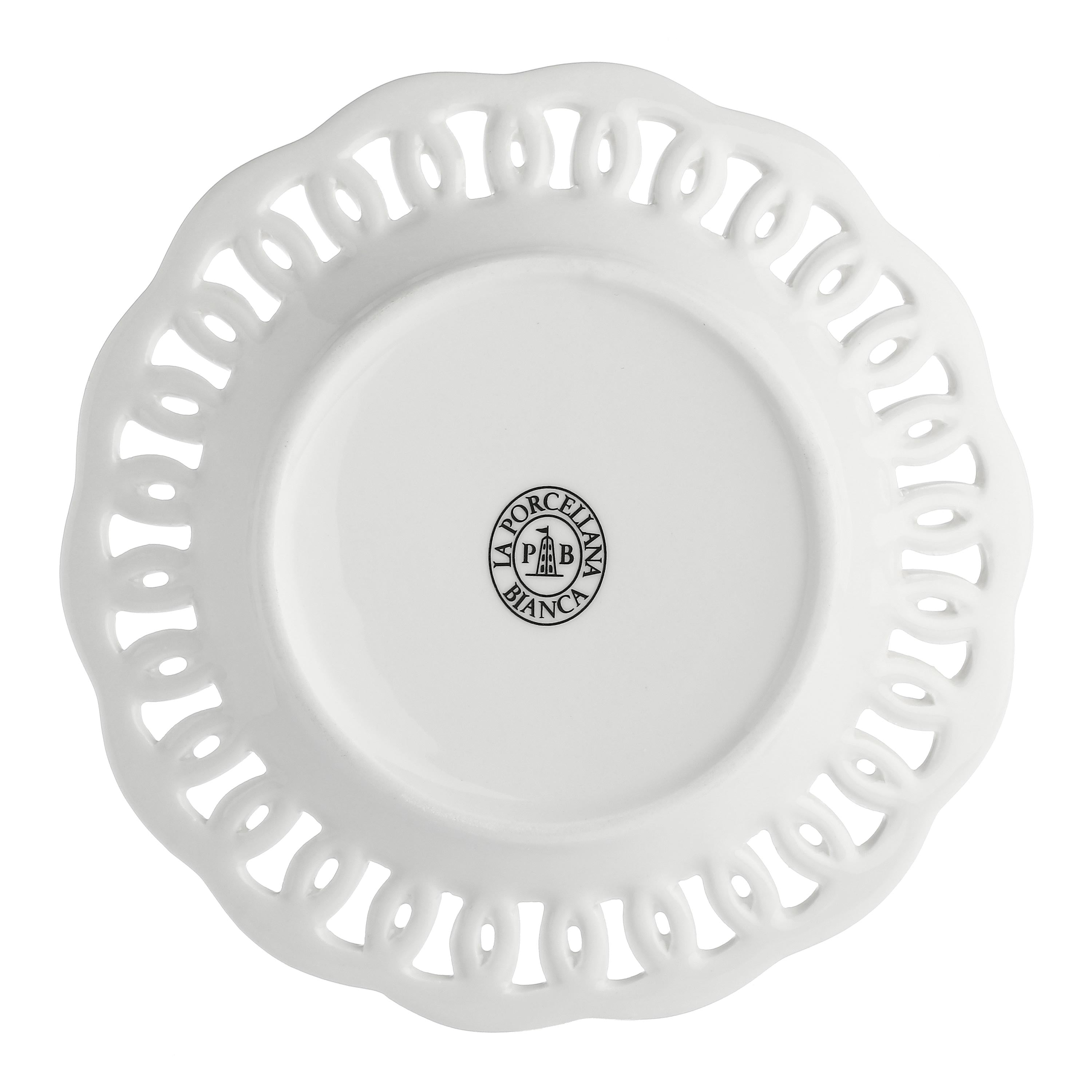 Piatto Traforato, Firenze - Porcellana, Ø15 cm