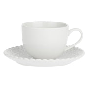 Set da 6, Tazza Te' con piattino, Momenti - Porcellana, 220 cc