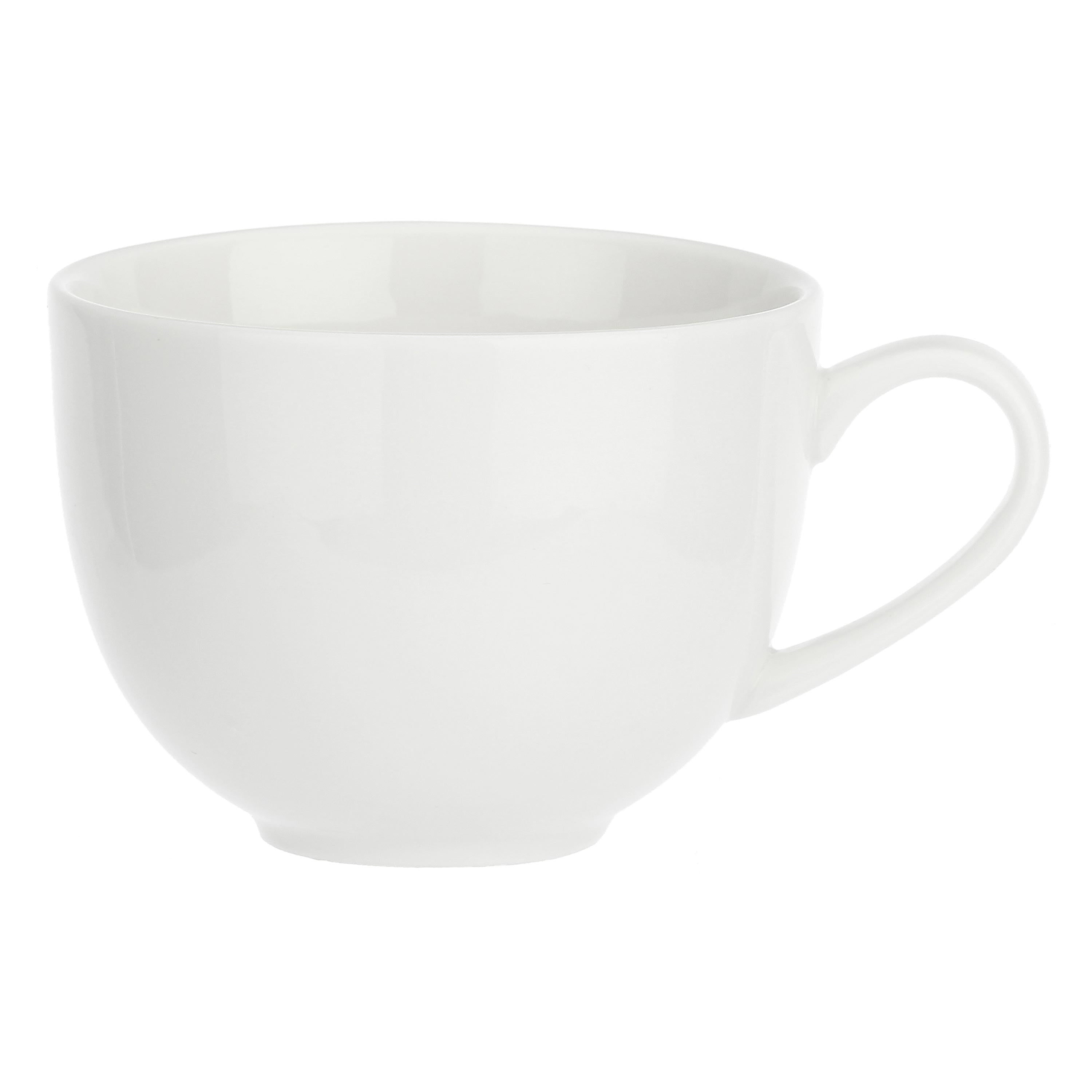 Set da 6, Tazza Te' con piattino, Momenti - Porcellana, 220 cc