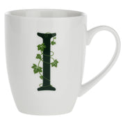Mug Lettera 'I' con cucchiaino, Atupertu - Porcellana, 380 cc