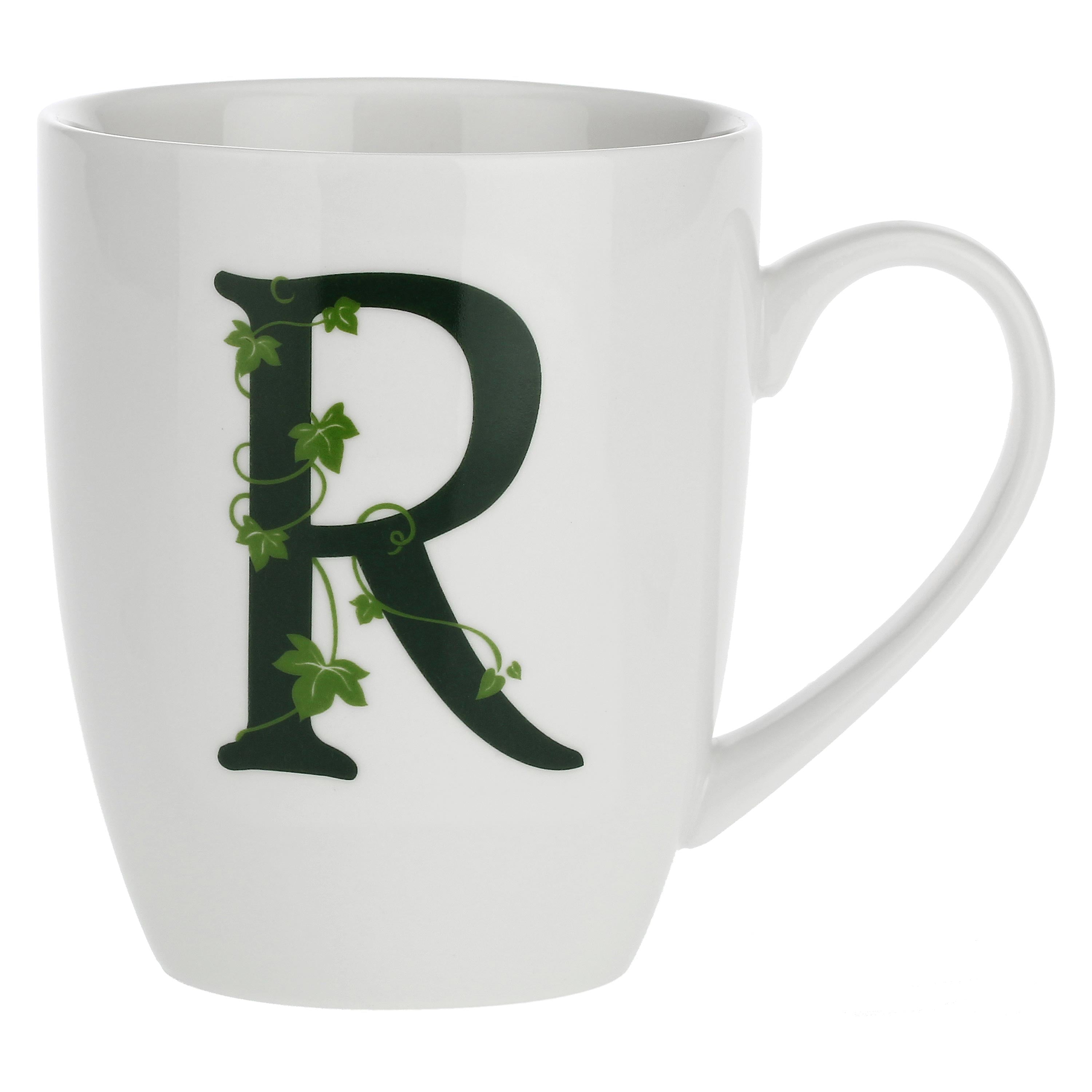 Mug Lettera 'R' Cc, Atupertu - Porcellana, 380 cc