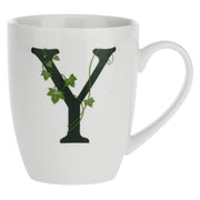 Mug Lettera 'Y' con cucchiaino, Atupertu - Porcellana, 380 cc