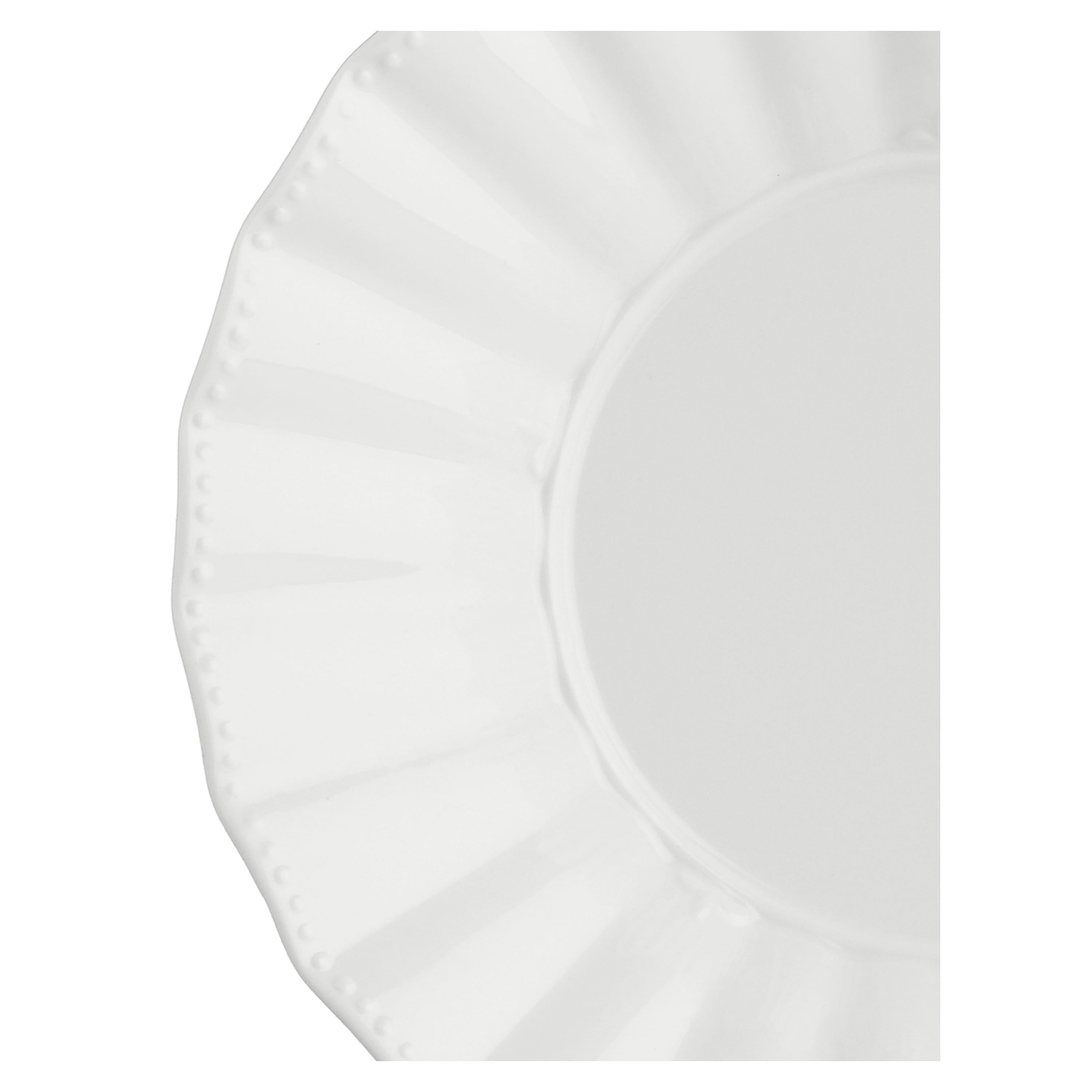 Set da 6, Piatto Fondo, Ducale - Porcellana, Ø22 cm
