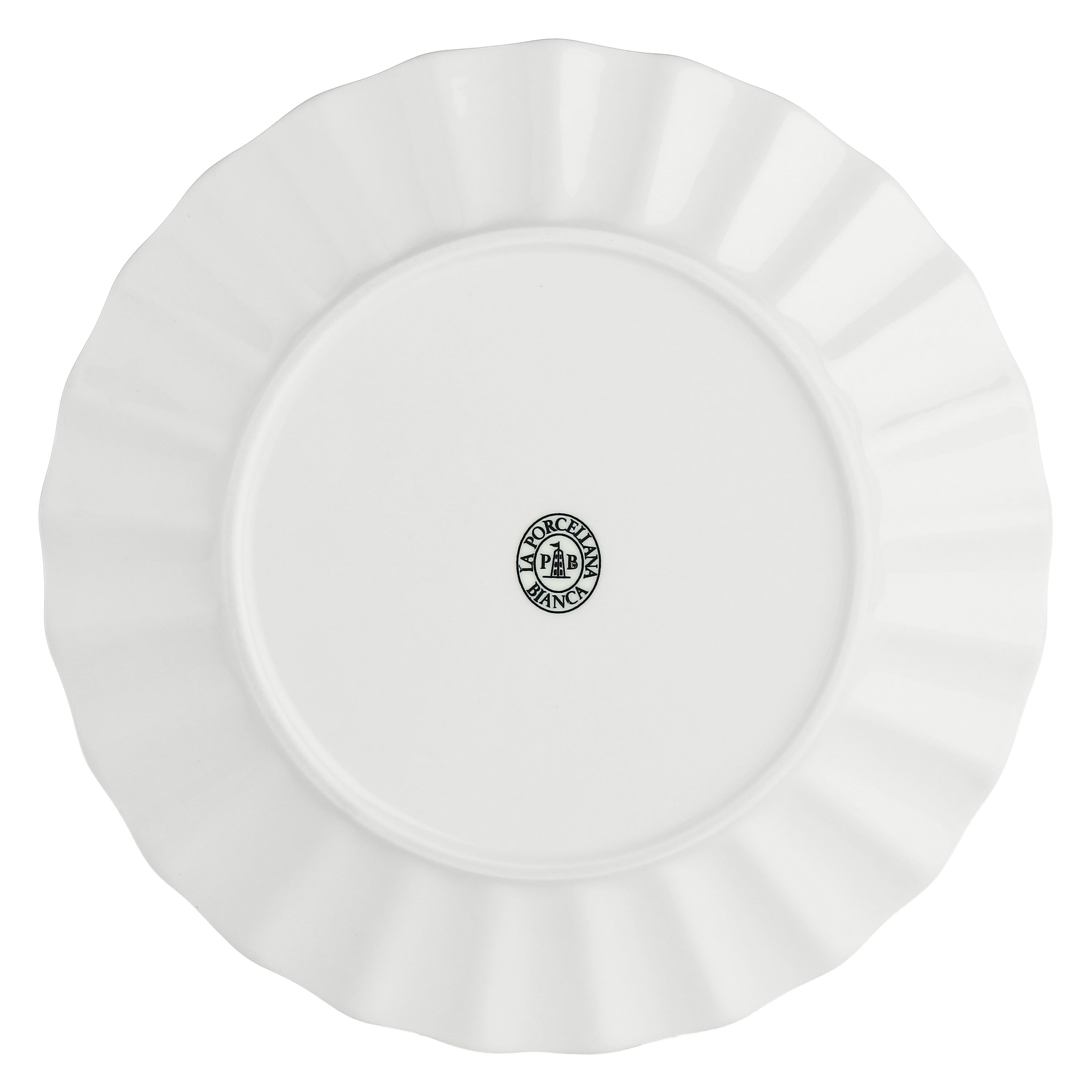 Set da 6, Piatto Frutta, Ducale - Porcellana, Ø20 cm