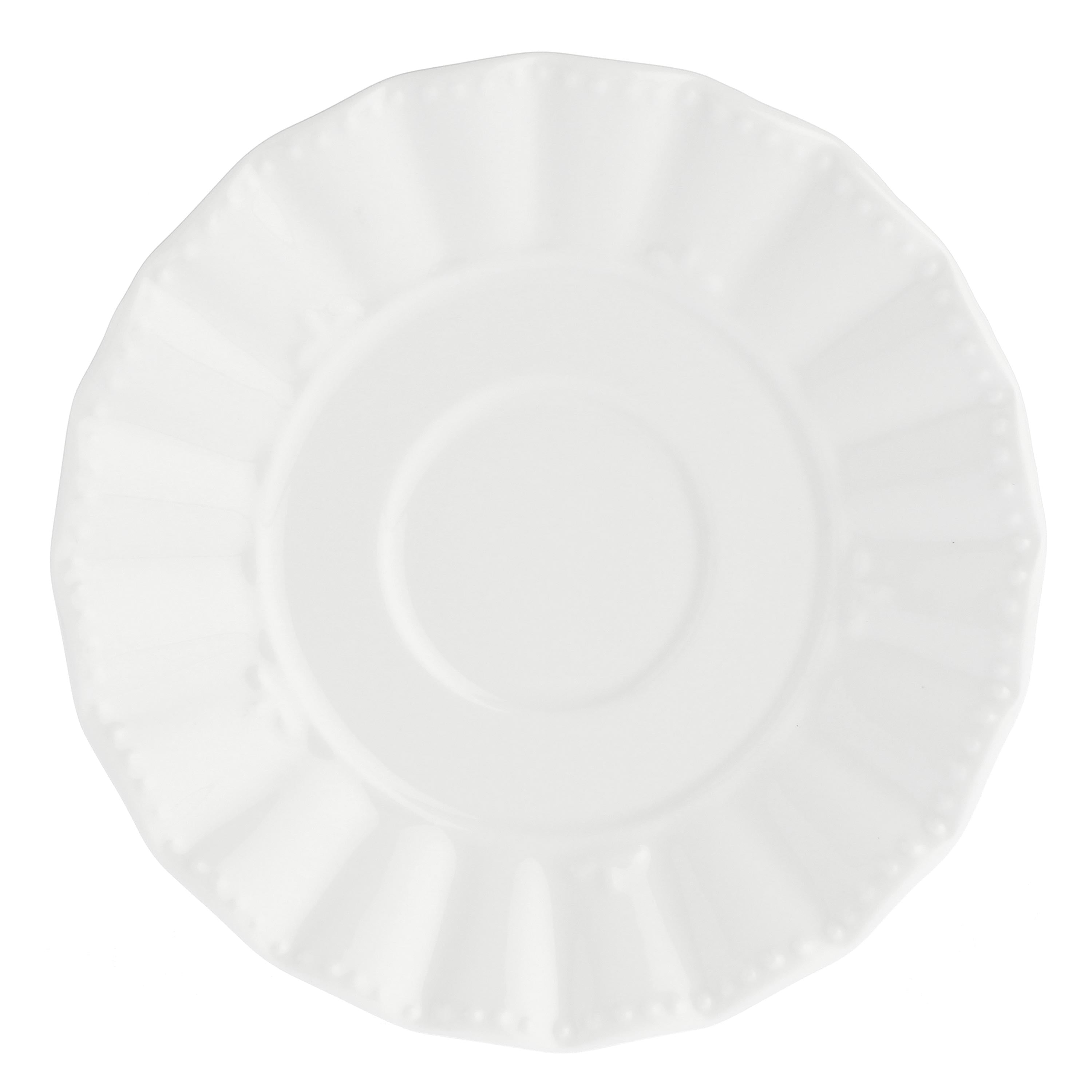 Set da 6, Tazza Te' con piattino, Ducale - Porcellana, 220 cc