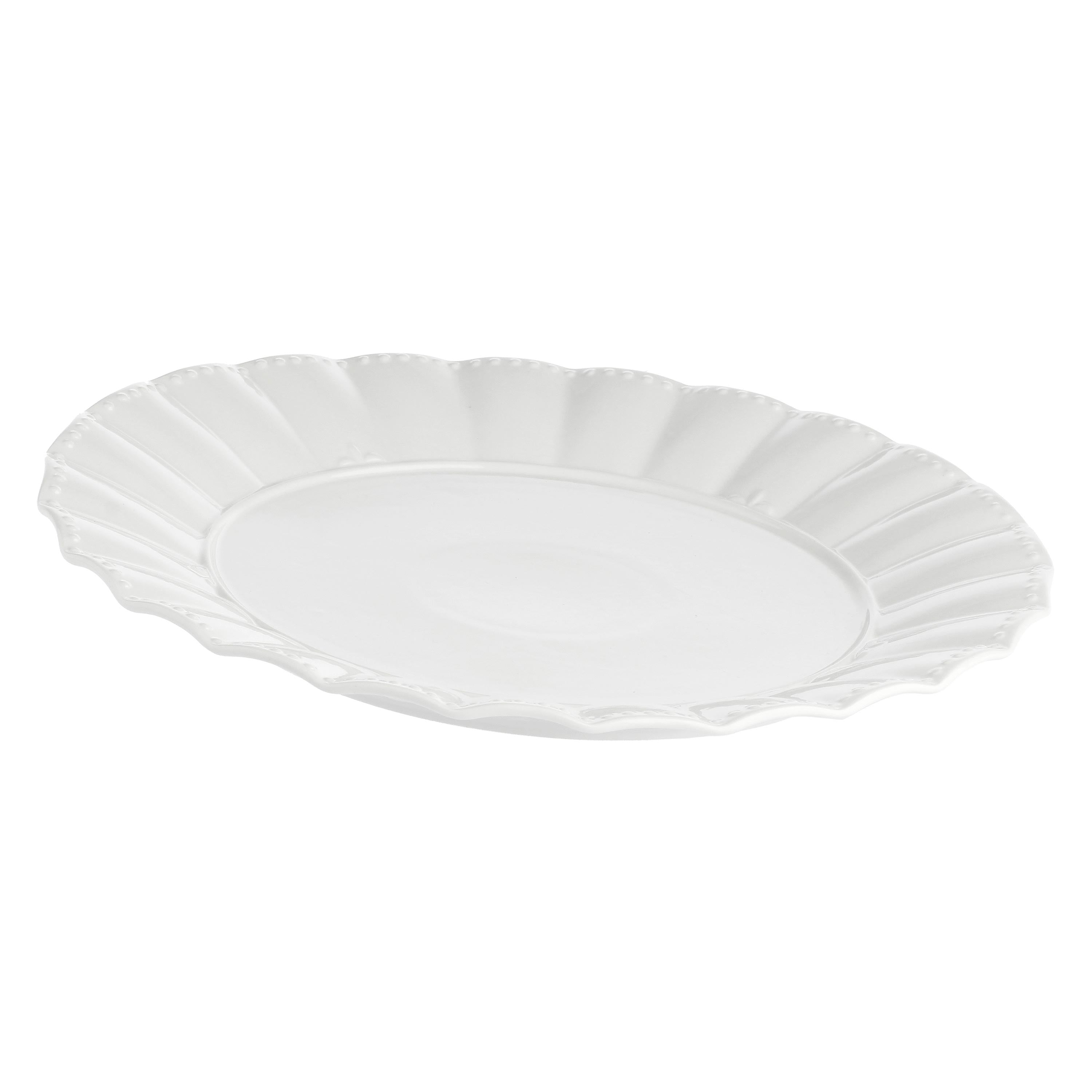 Vassoio Rotondo, Ducale - Porcellana, Ø34 cm