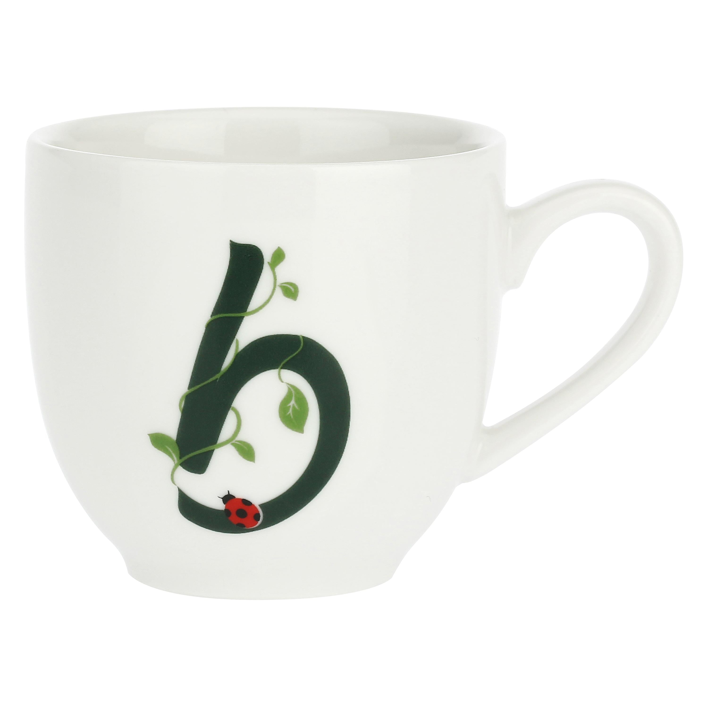 Tazza Caffe' con piattino 'B', Solotua - Porcellana, 90 cc