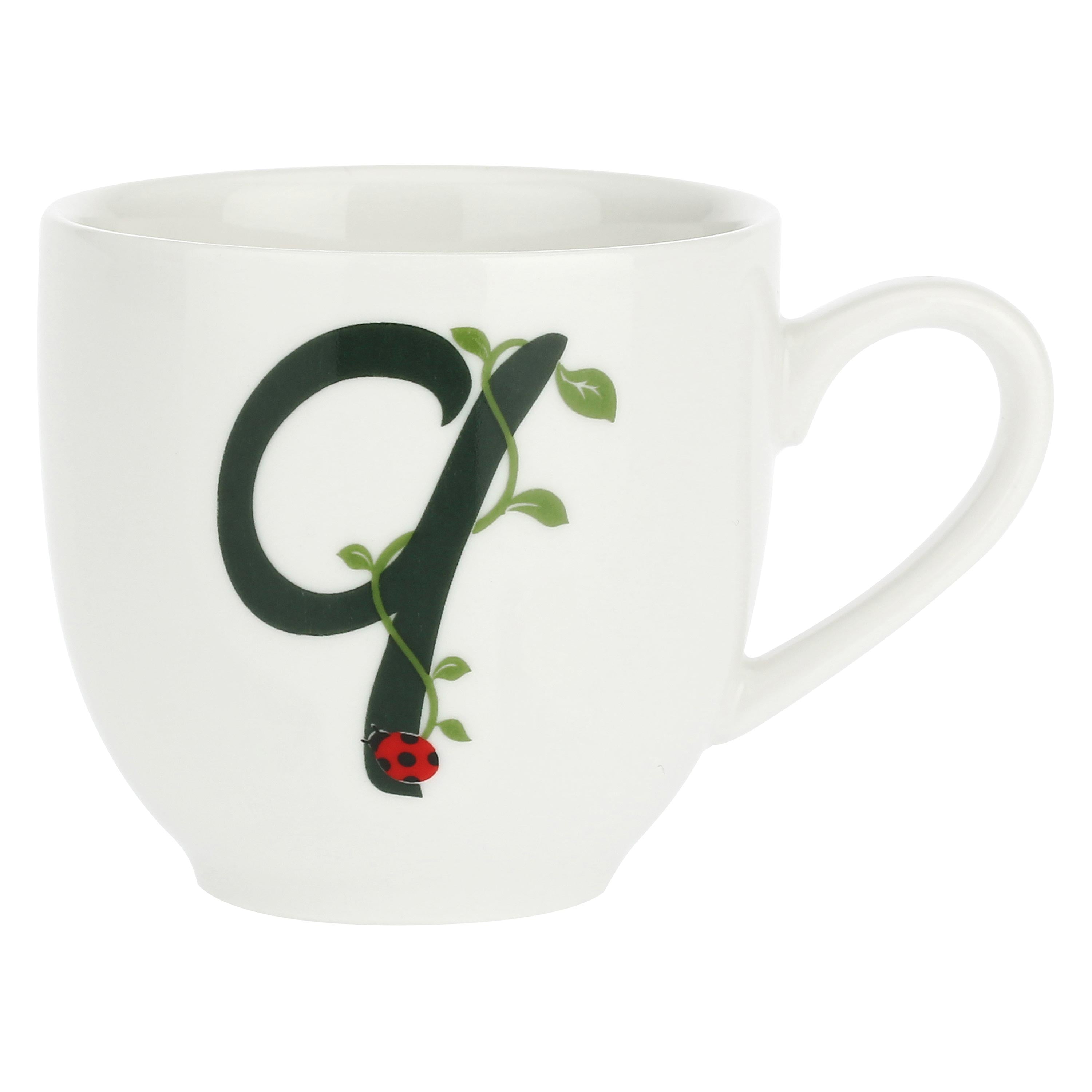 Tazza Caffe' con piattino 'Q', Solotua - Porcellana, 90 cc