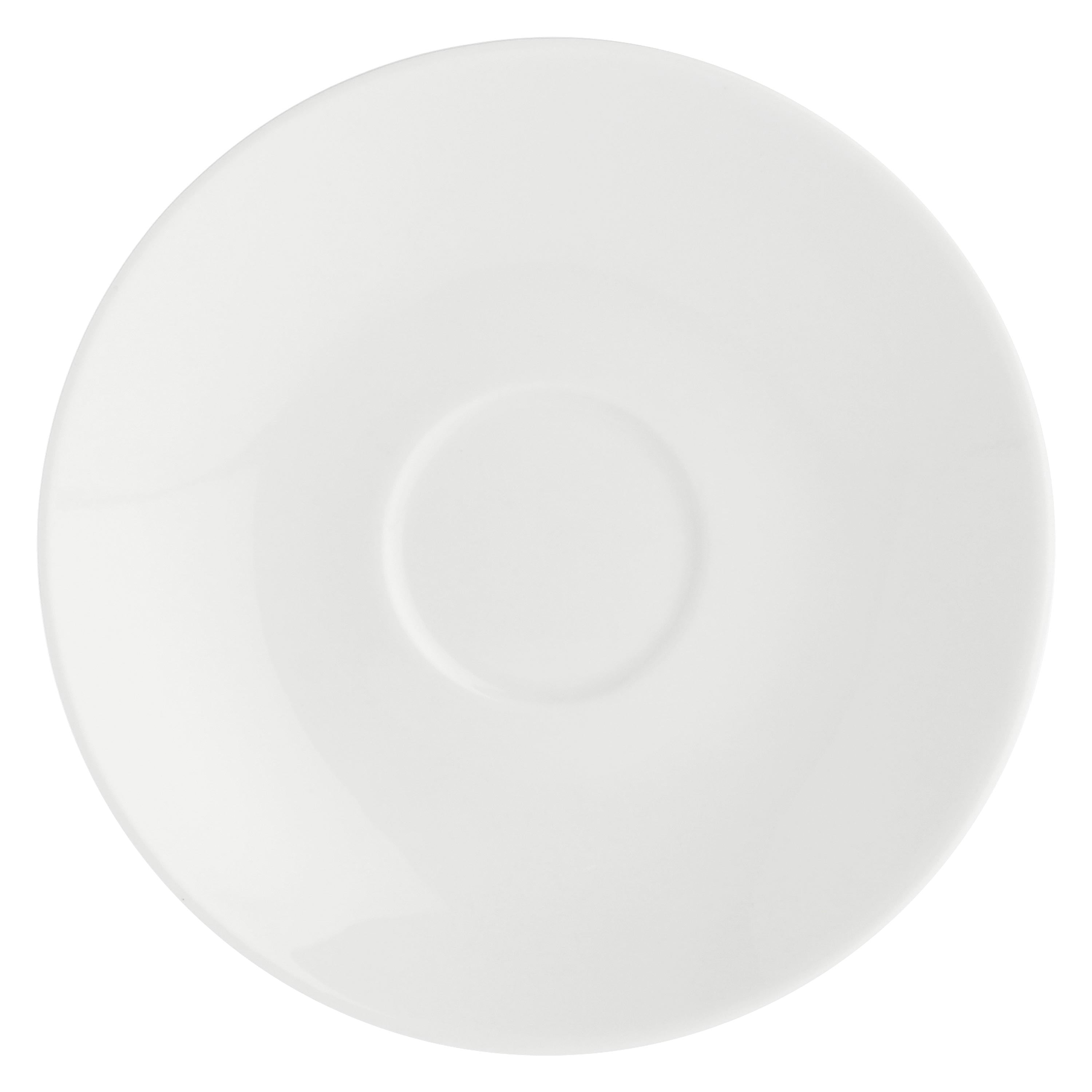 Set da 6, Tazza Caffe' con piattino, Essenziale - Bone China, 100 cc