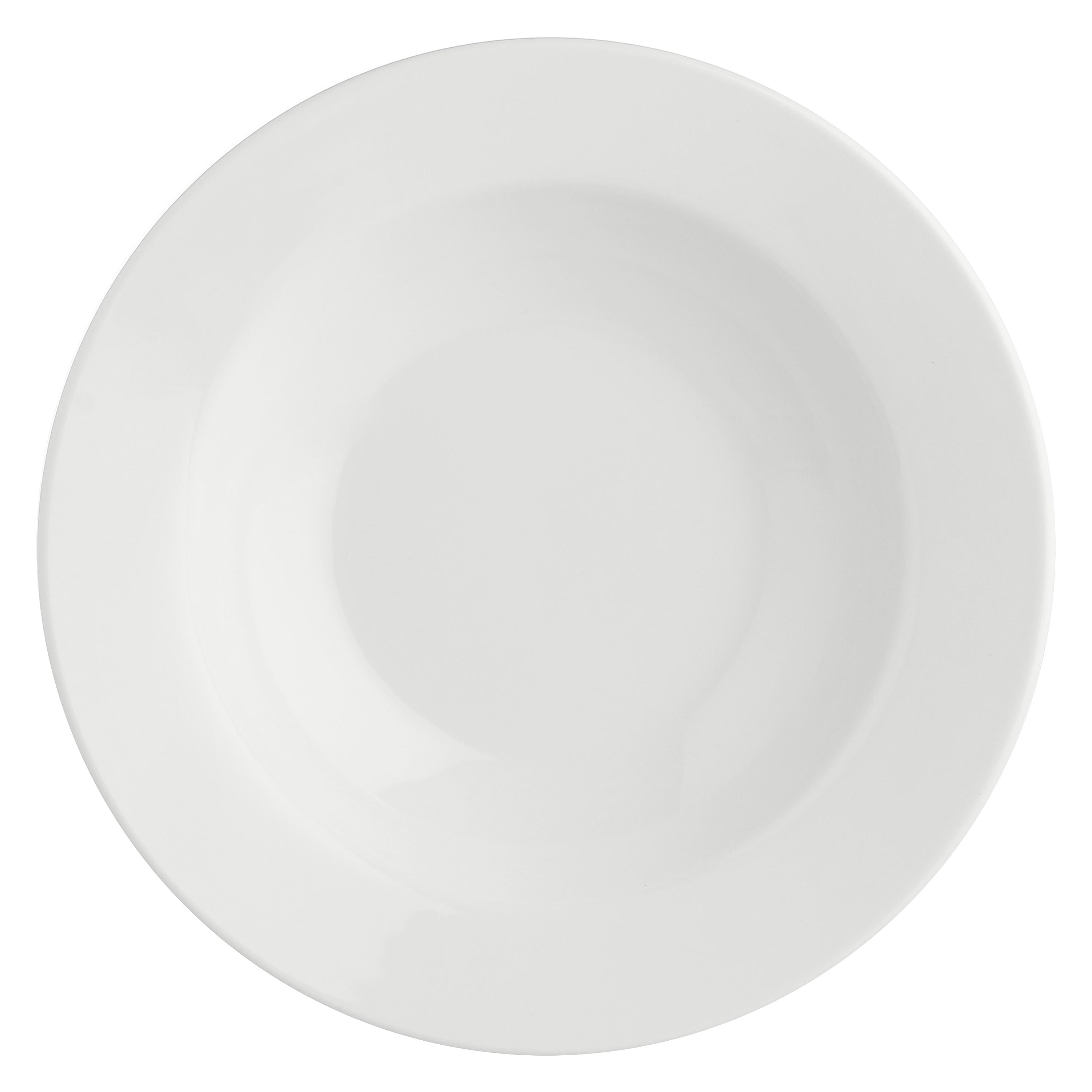 Set da 6, Piatto Fondo Falda, Essenziale - Bone China, Ø23 cm