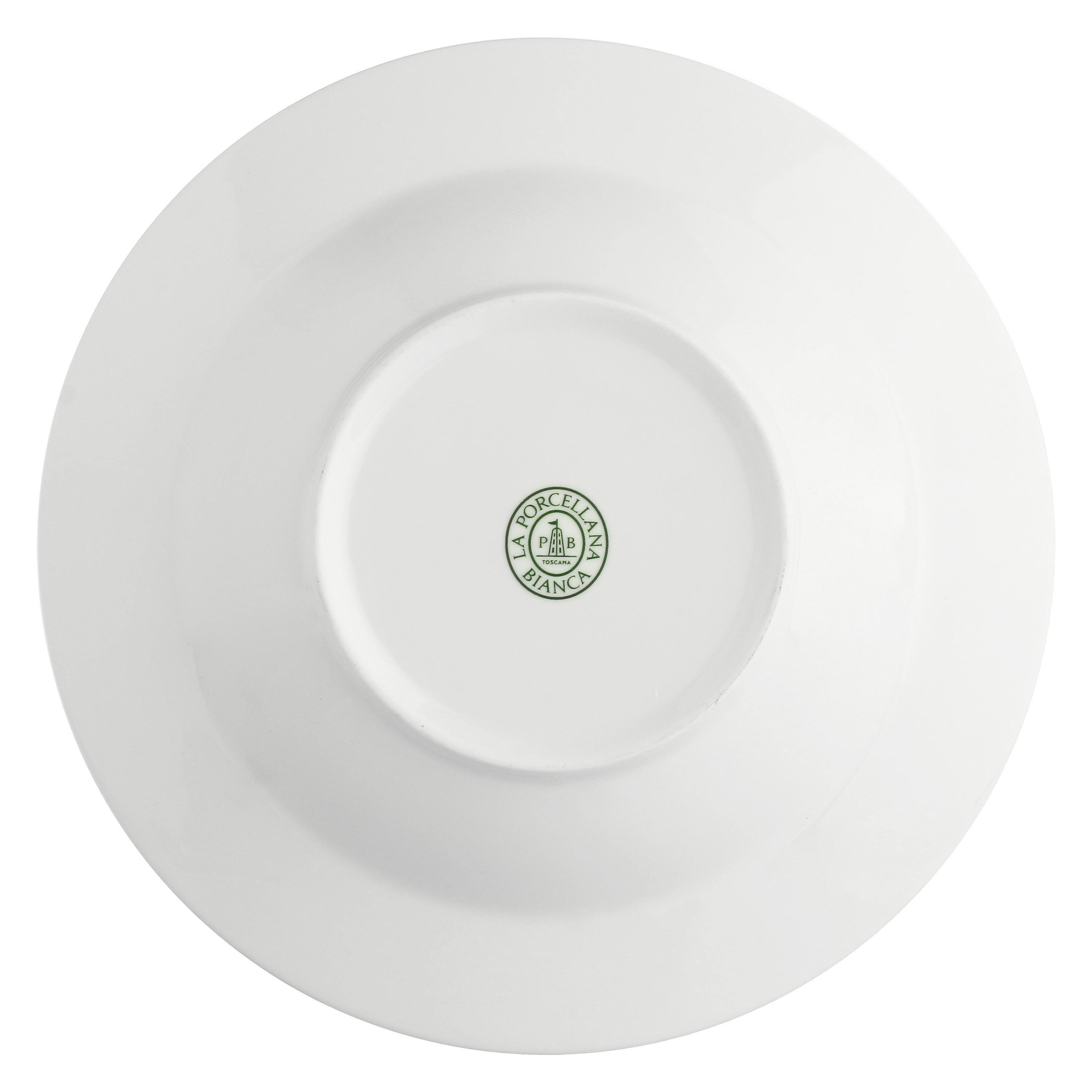 Set da 6, Piatto Fondo Falda, Essenziale - Bone China, Ø23 cm