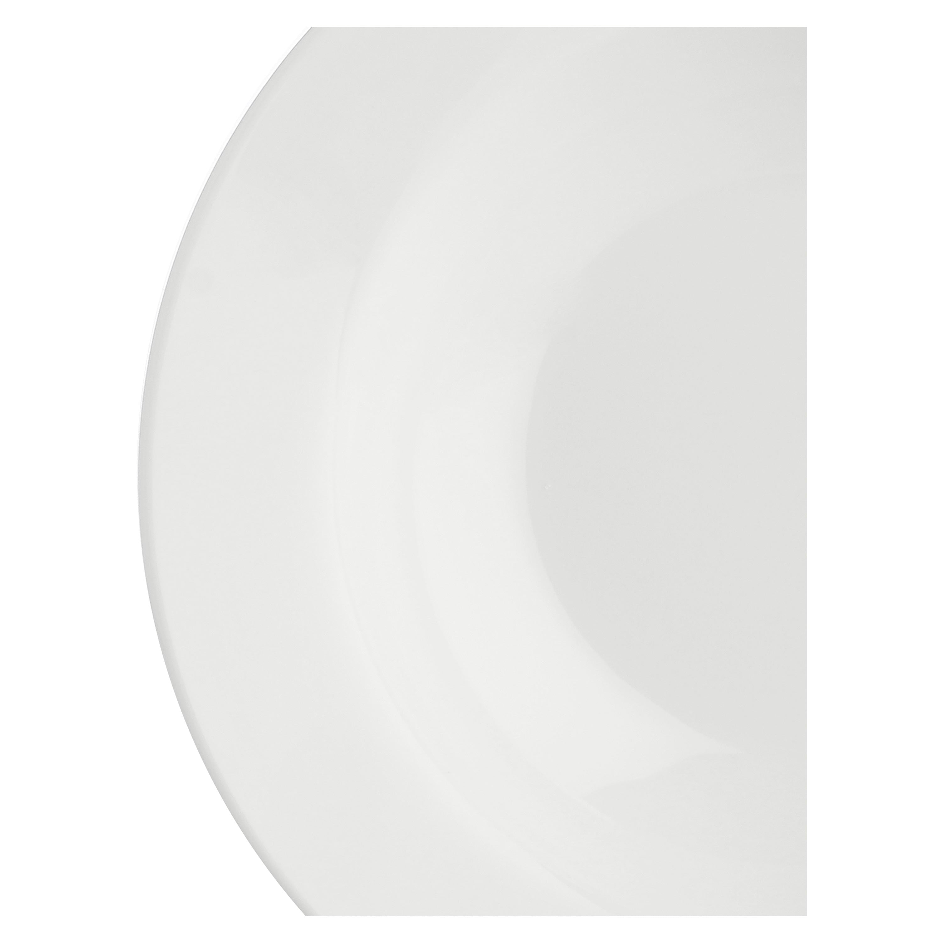 Set da 6, Piatto Fondo Falda, Essenziale - Bone China, Ø23 cm